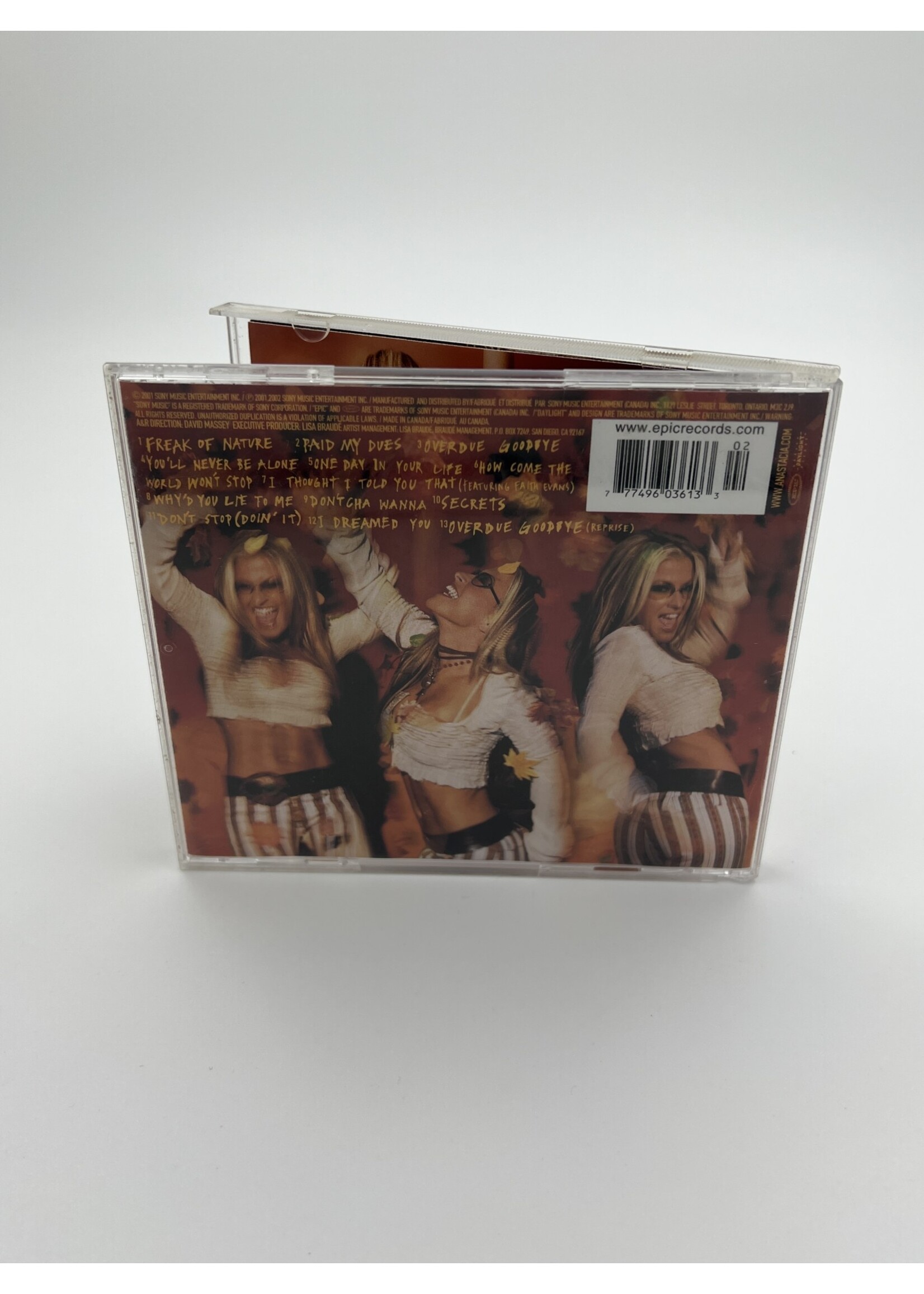 CD Anastacia Freak Of Nature CD