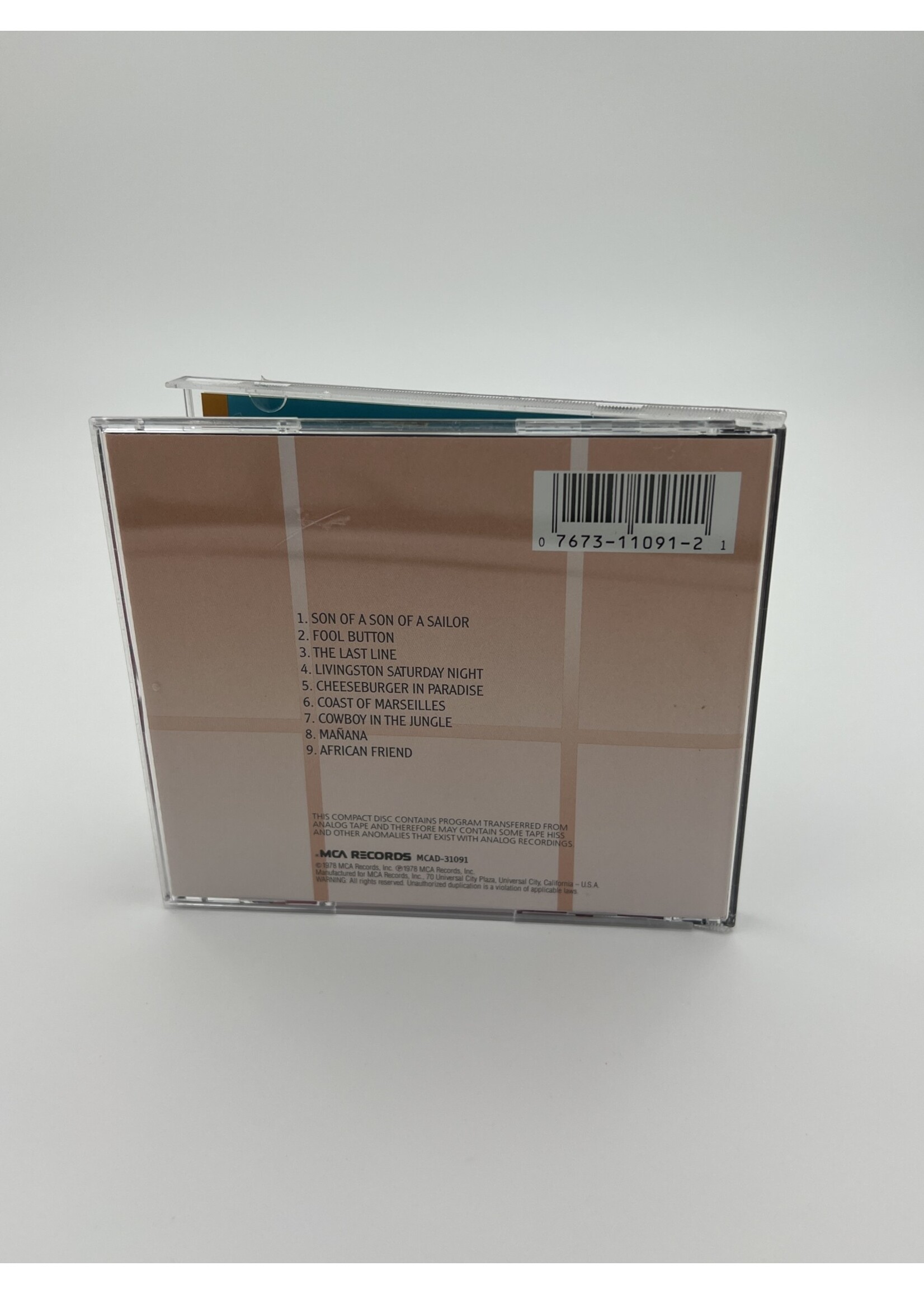 CD Jimmy Buffett Son Of A Son Of A Sailor CD