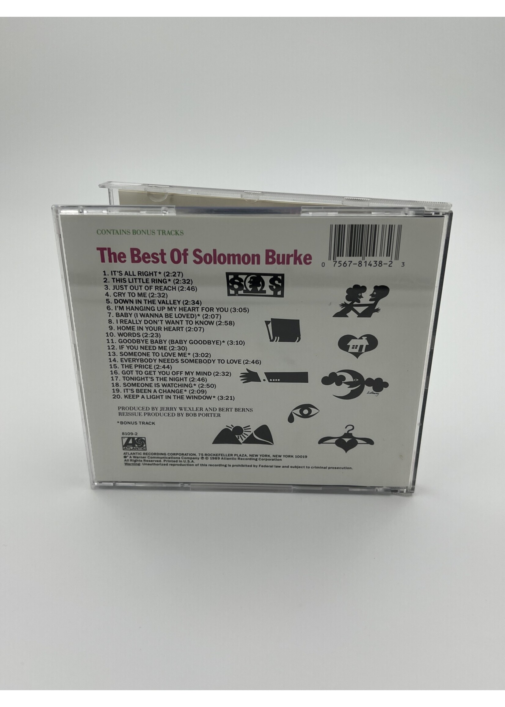 CD The Best Of Solomon Burke CD