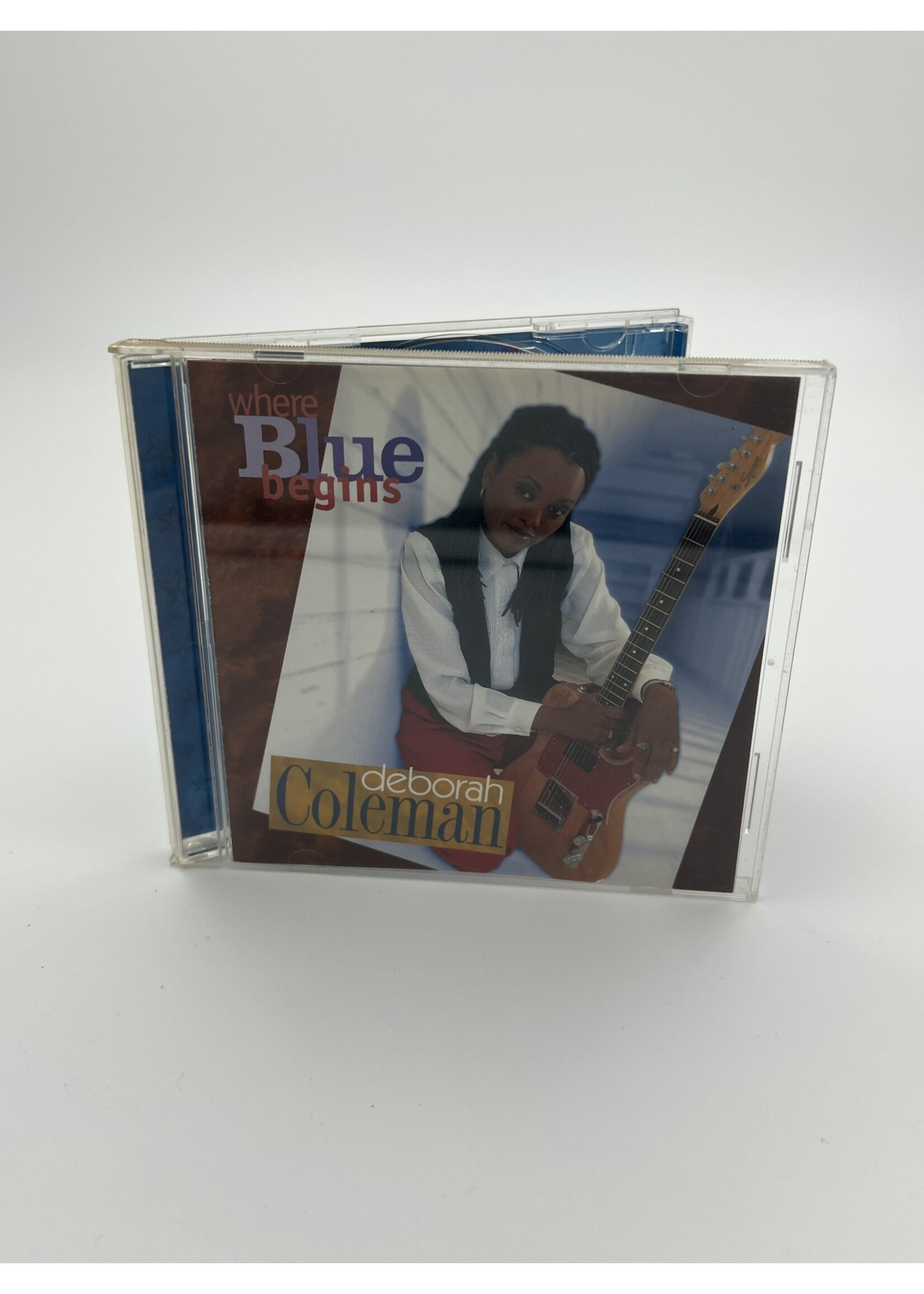 CD Deborah Coleman Where Blue Begins CD