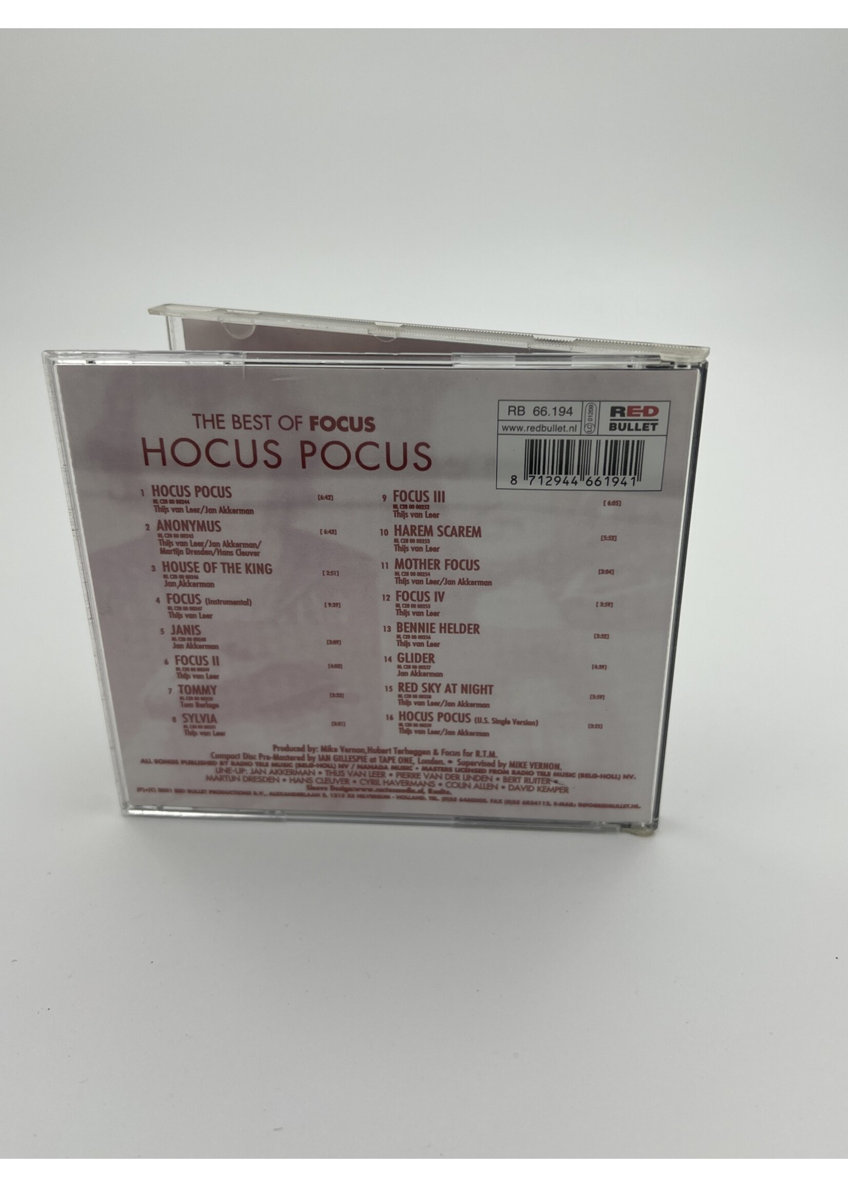 CD The Best Of Focus Hocus Pocus CD