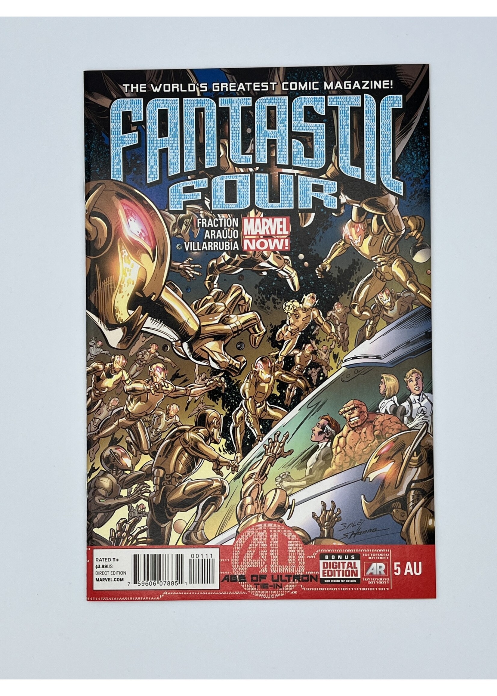 Marvel FANTASTIC FOUR #5 AU Marvel May 2013