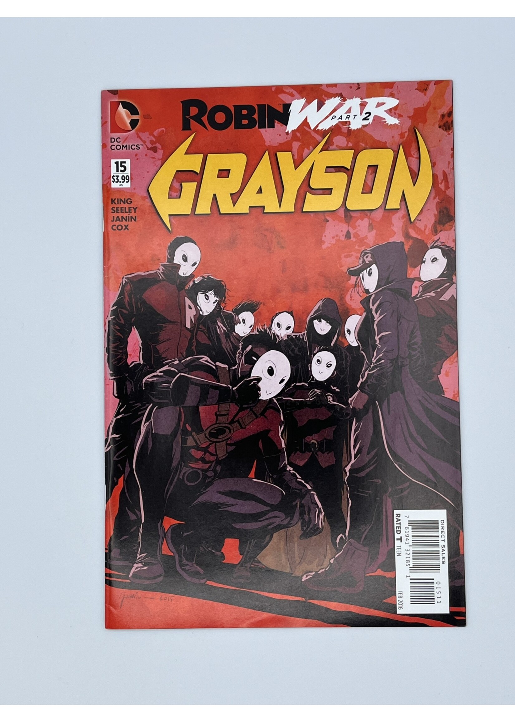 DC GRAYSON #15 DC February 2016