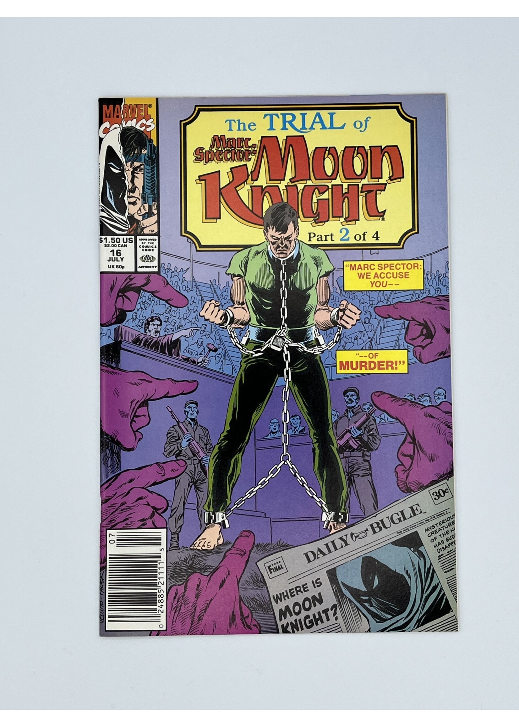 Marvel MARC SPECTOR MOON KNIGHT #16 July 1990