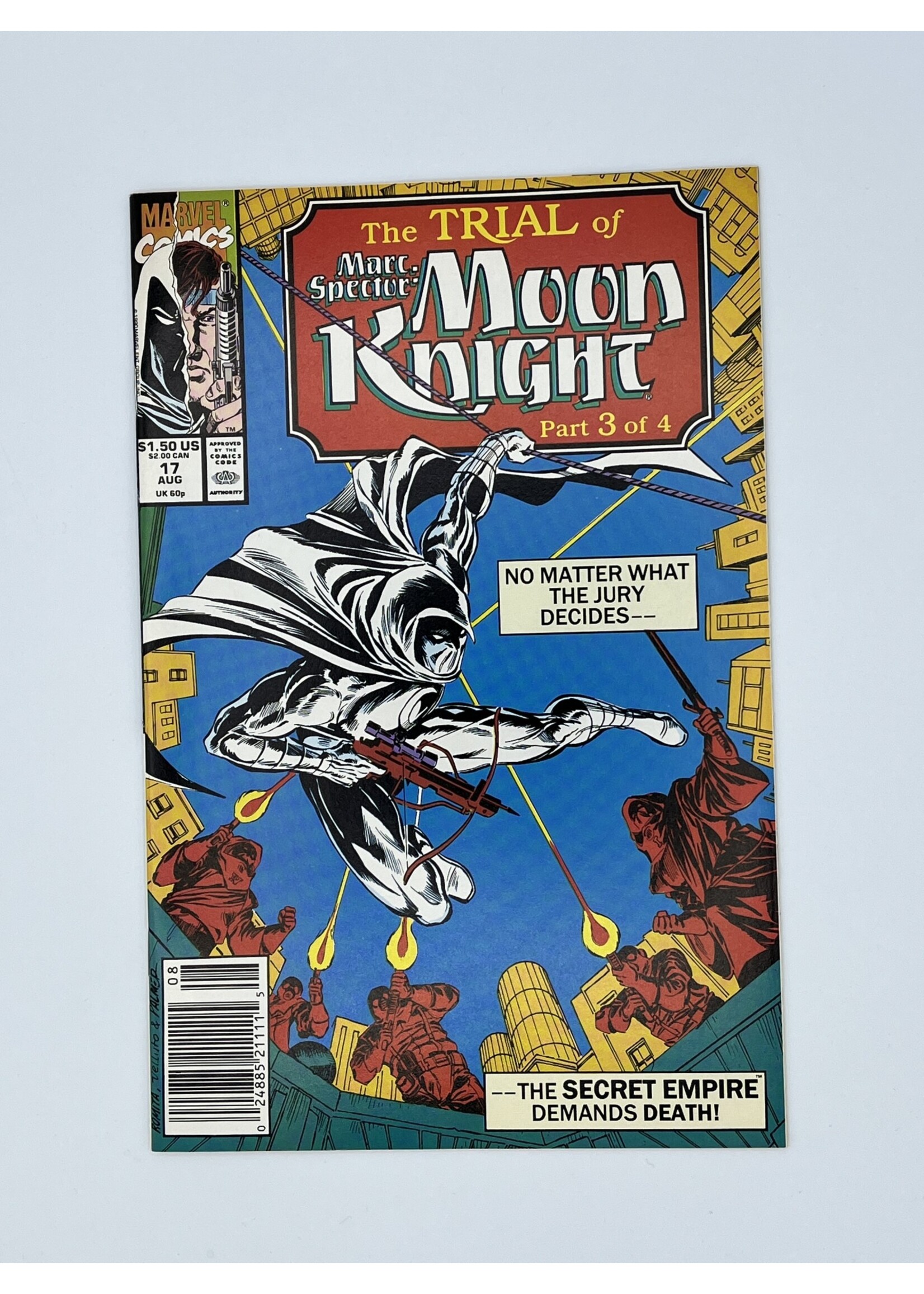 Marvel MARC SPECTOR MOON KNIGHT #17 Marvel August 1990