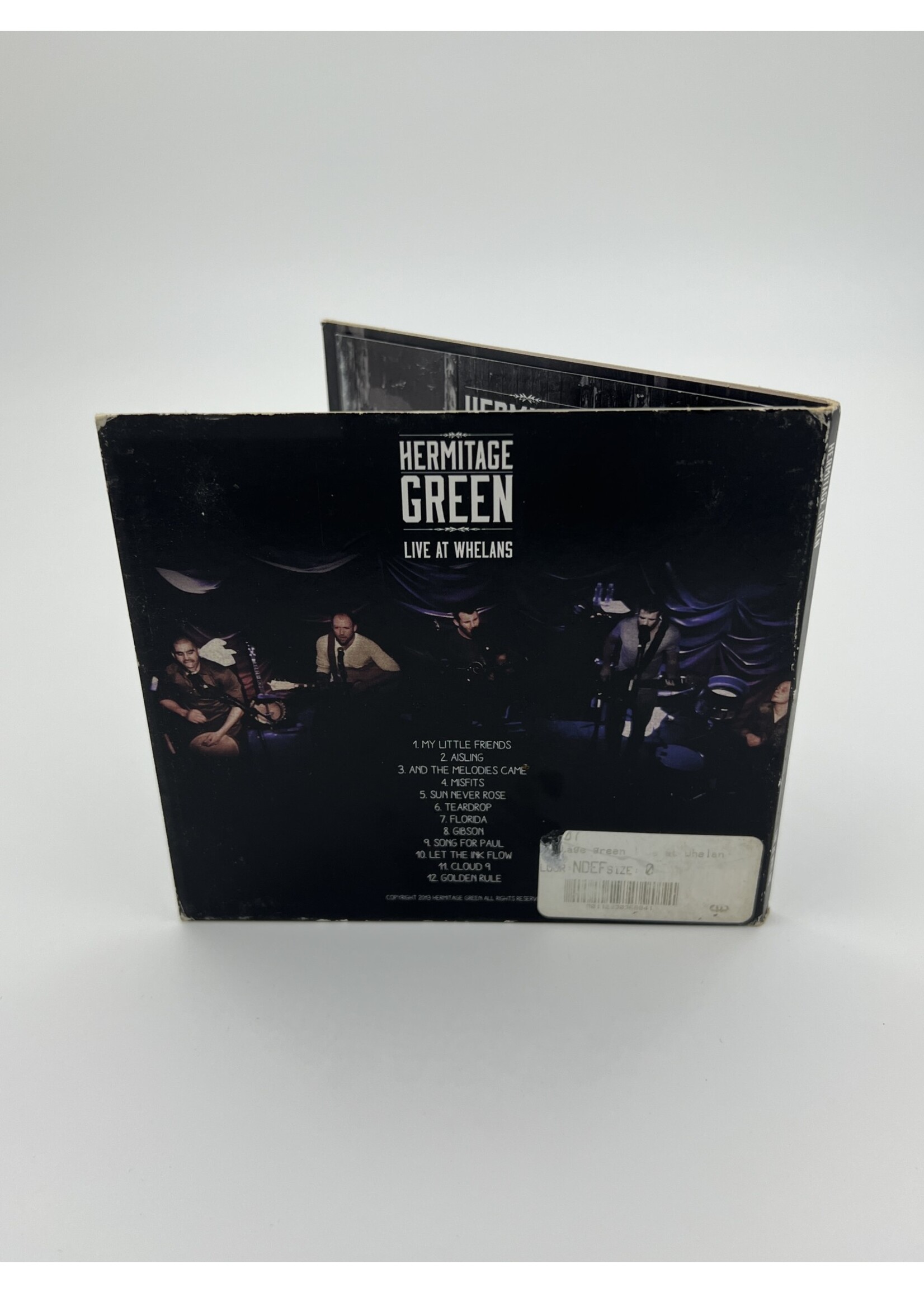 CD   Hermitage Green Live At Whelans CD