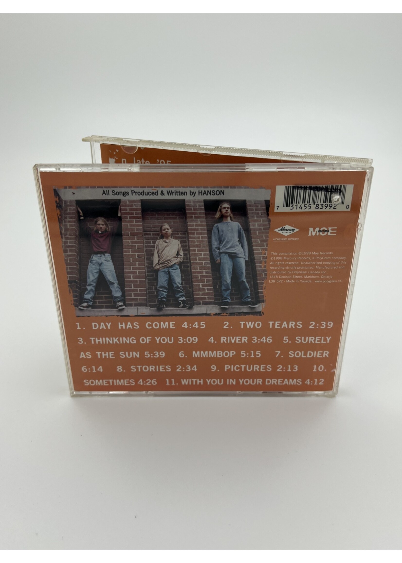 CD   Hanson 3 Car Garage The Indie Recordings 95 96 CD