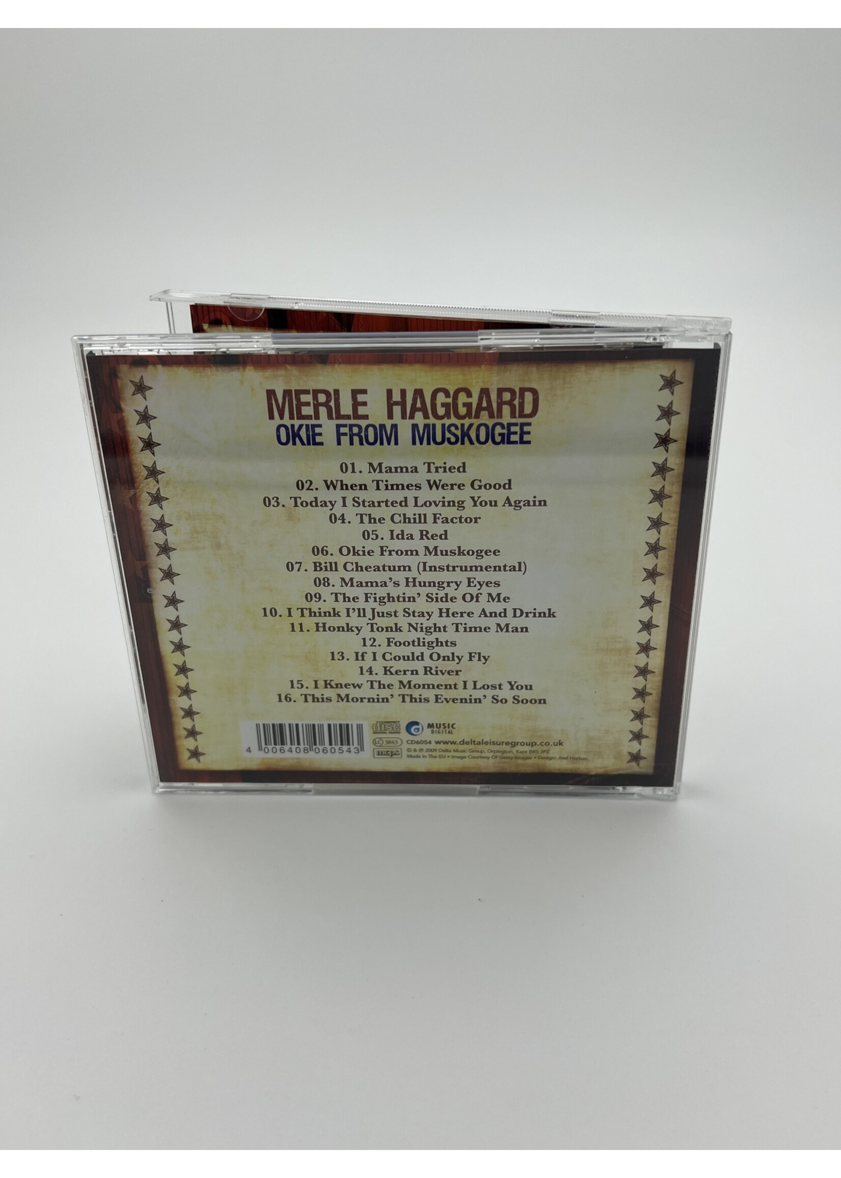 CD   Merle Haggar Okie From Muskogee CD