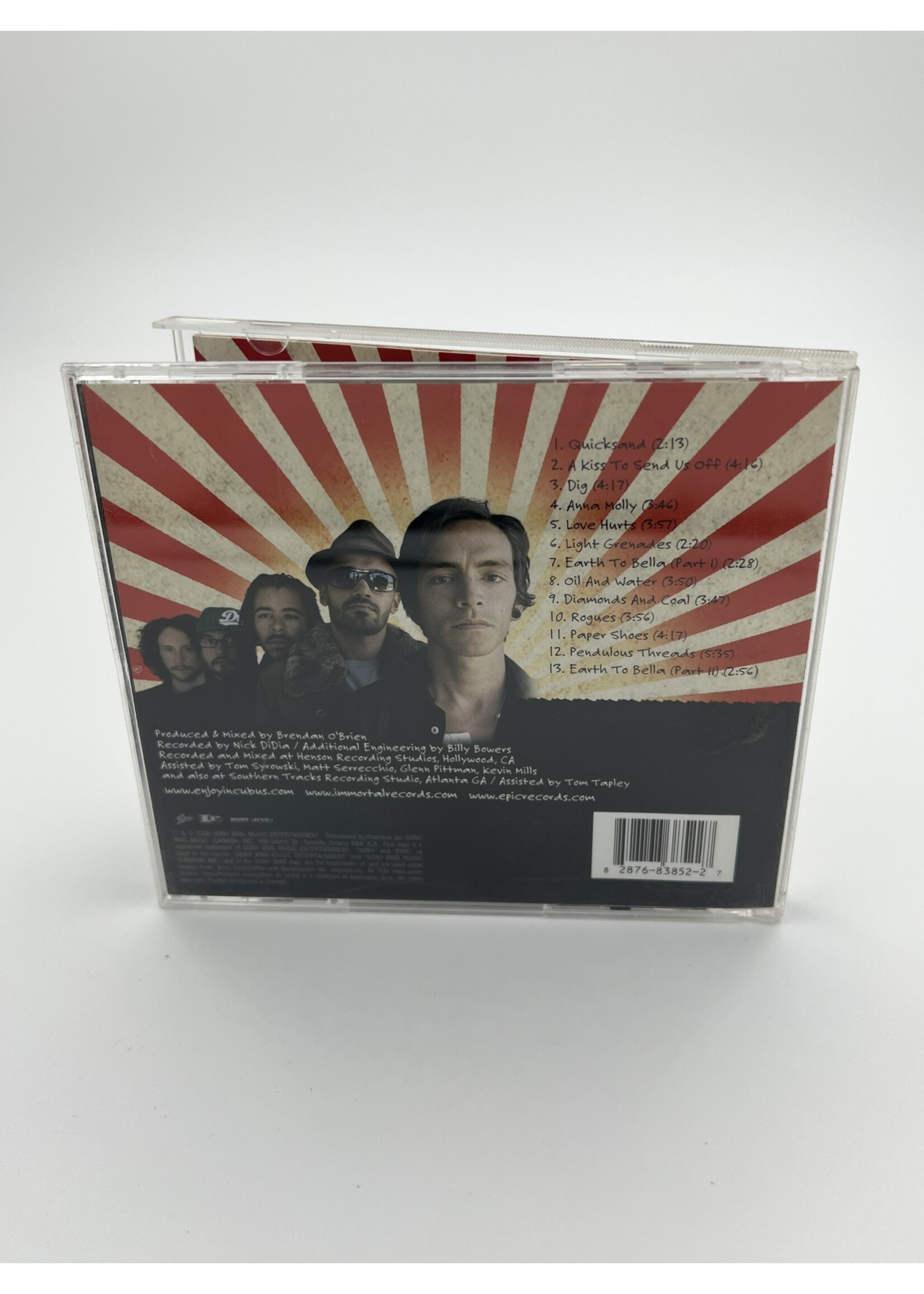 CD   Incubus Light Grenades CD