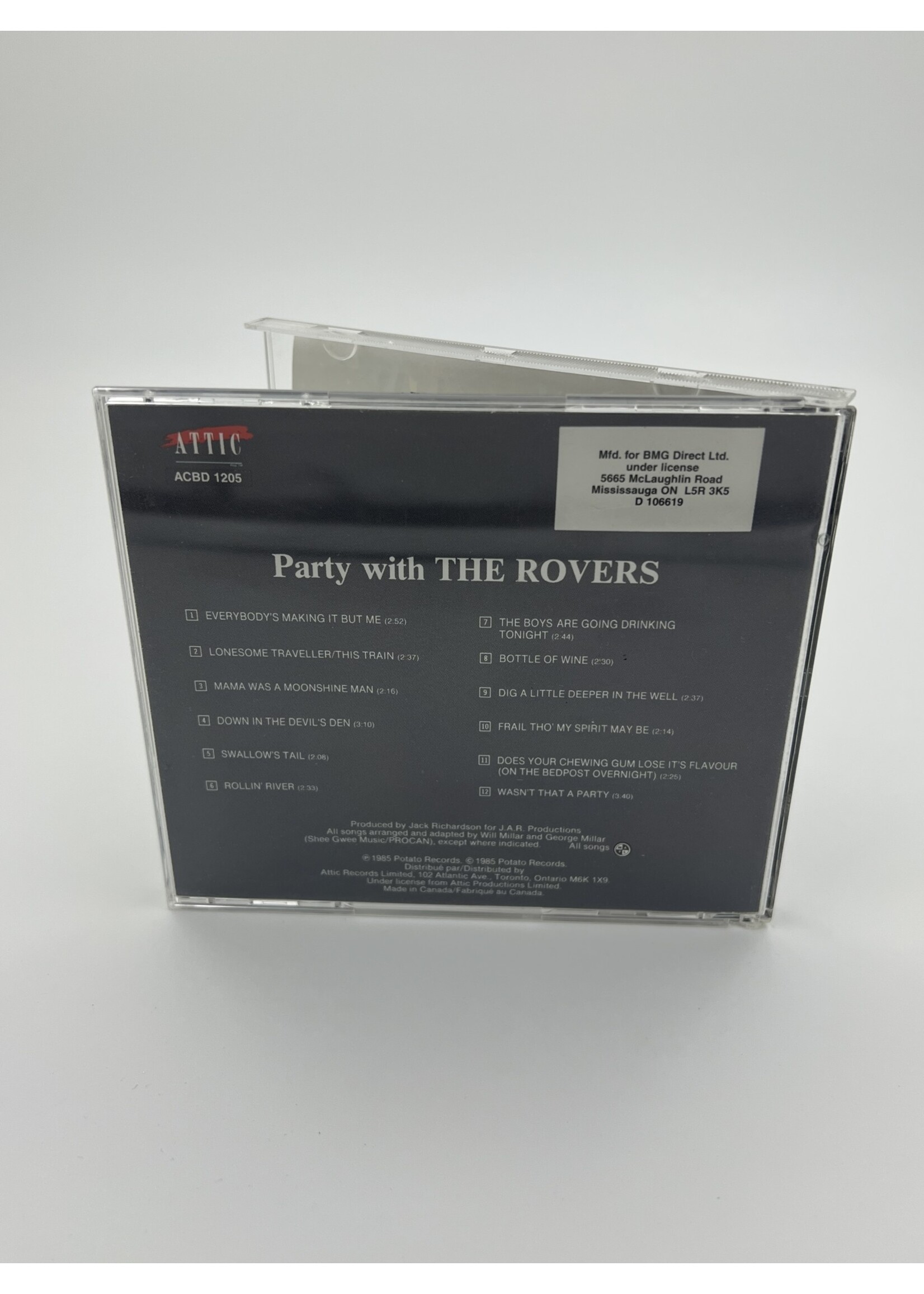 CD   Party With The Rovers CD