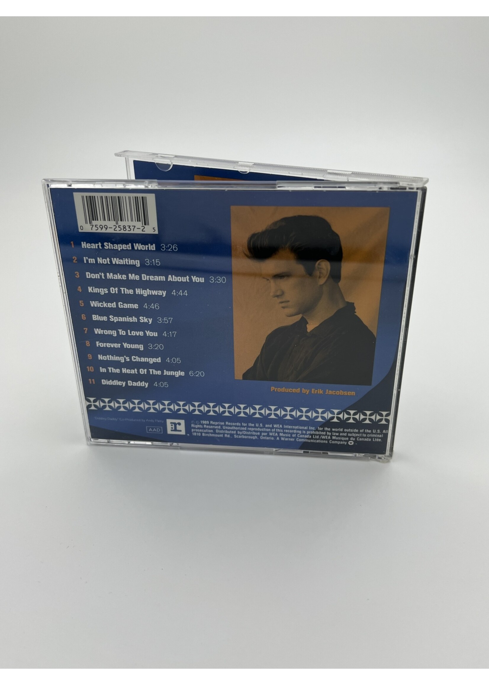 CD Chris Isaak Heart Shaped World CD