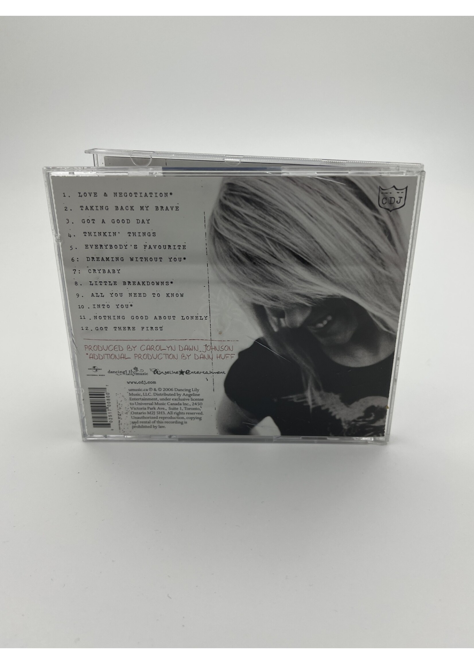 CD   Carolyn Dawn Johnson Love And Negotiation CD