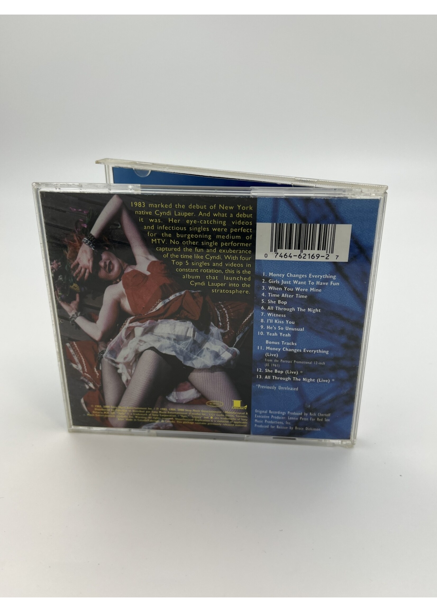 CD   Cyndi Lauper Shes So Unusual CD