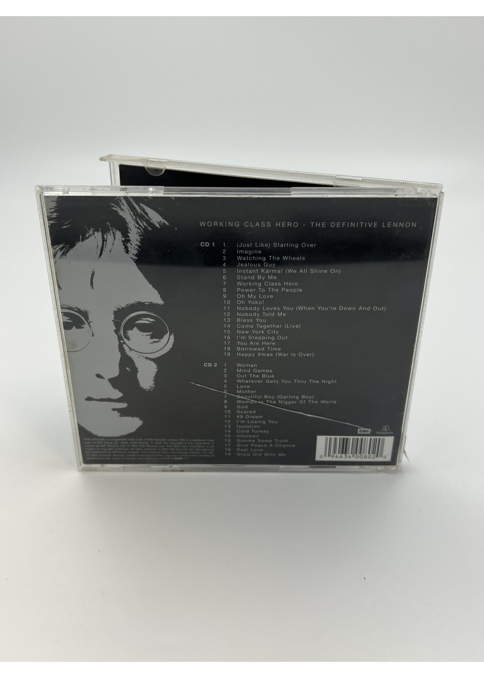 CD   Working Class Hero The Definitive Lennon 2 CD