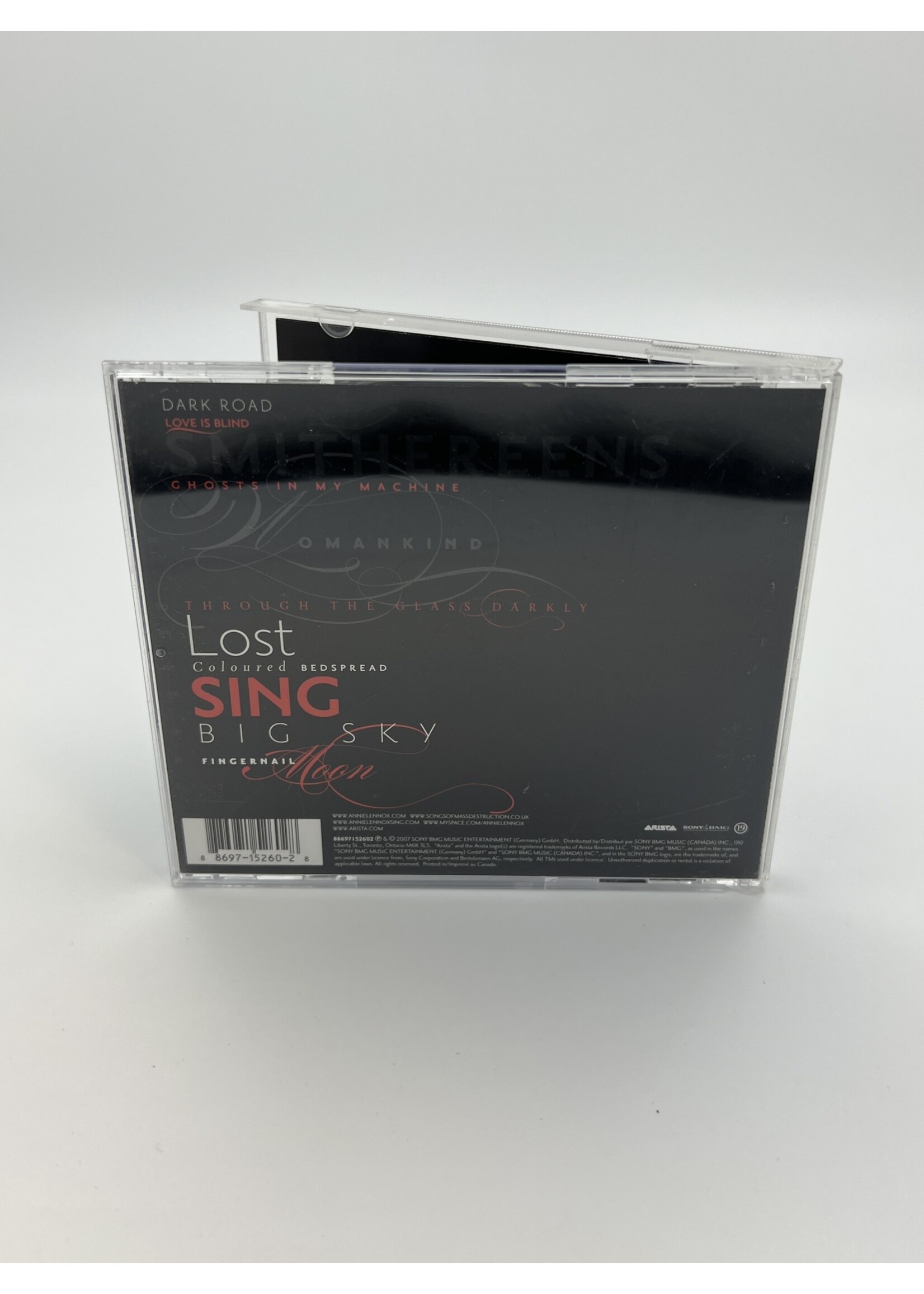 CD Annie Lennox Songs Of Mass Destruction CD