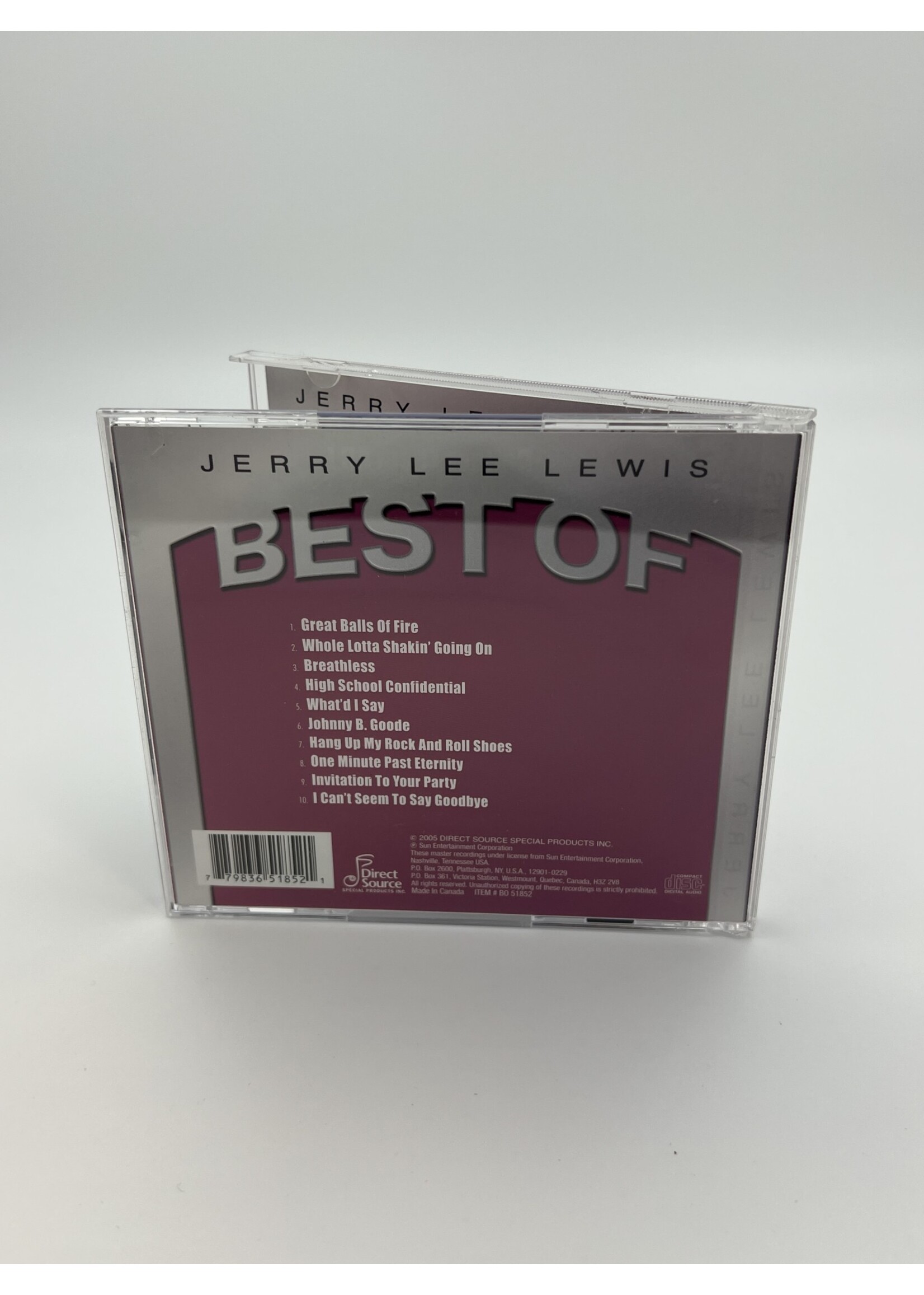 CD   Best Of Jerry Lee Lewis CD