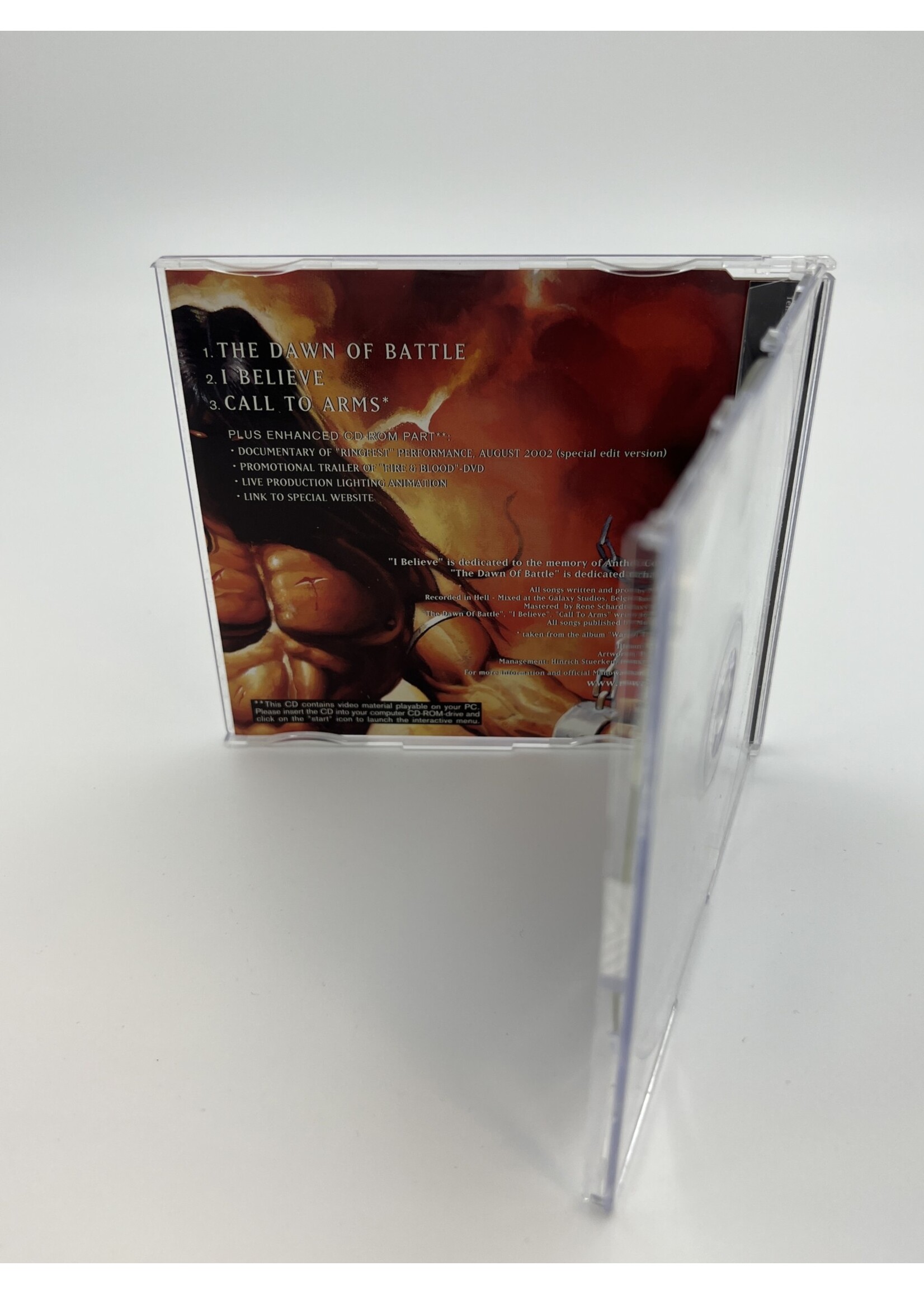 CD   Manowar The Dawn Of The Battle CD