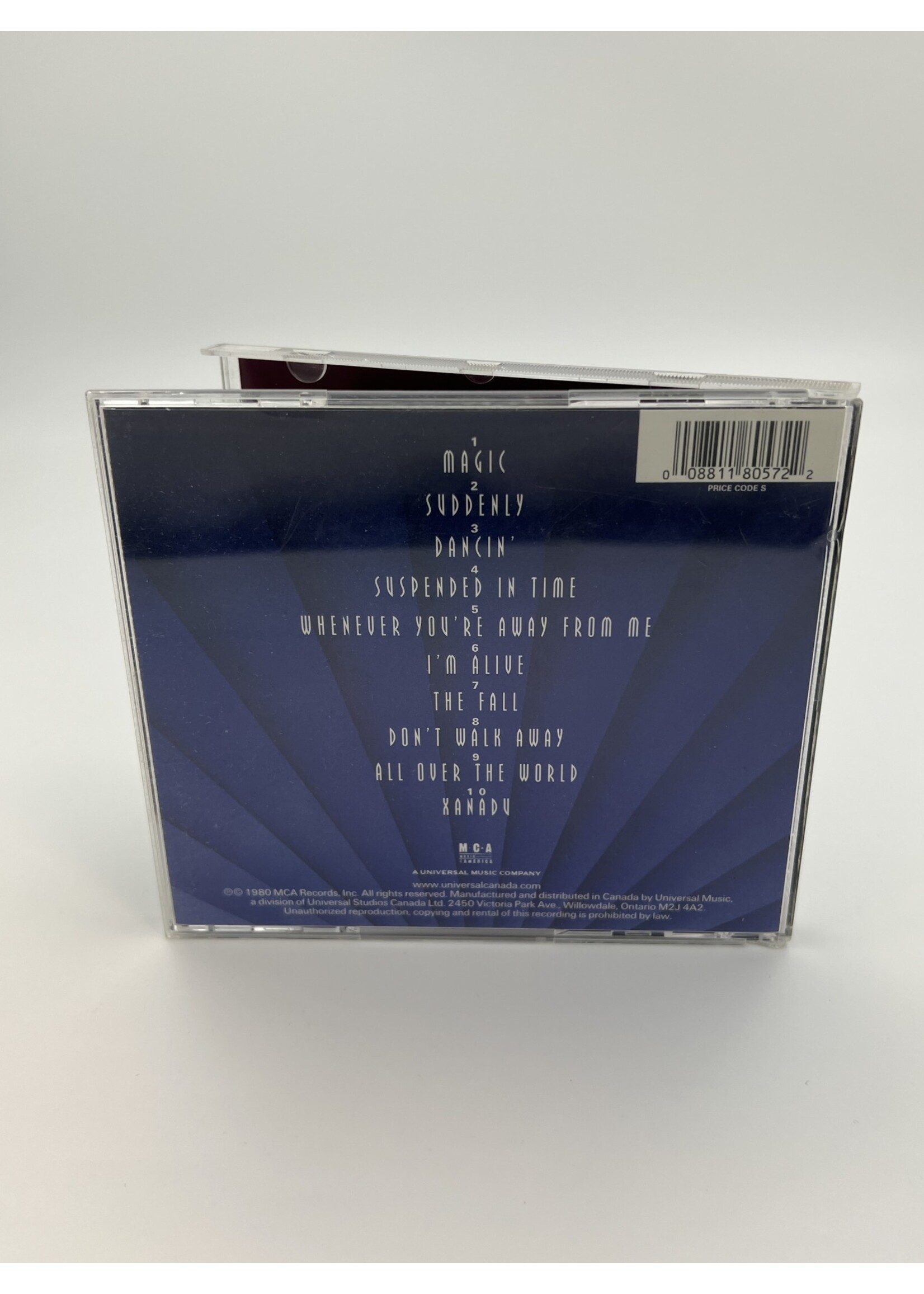 CD Olivia Newton John Xanadu Motion Picture Soundtrack CD