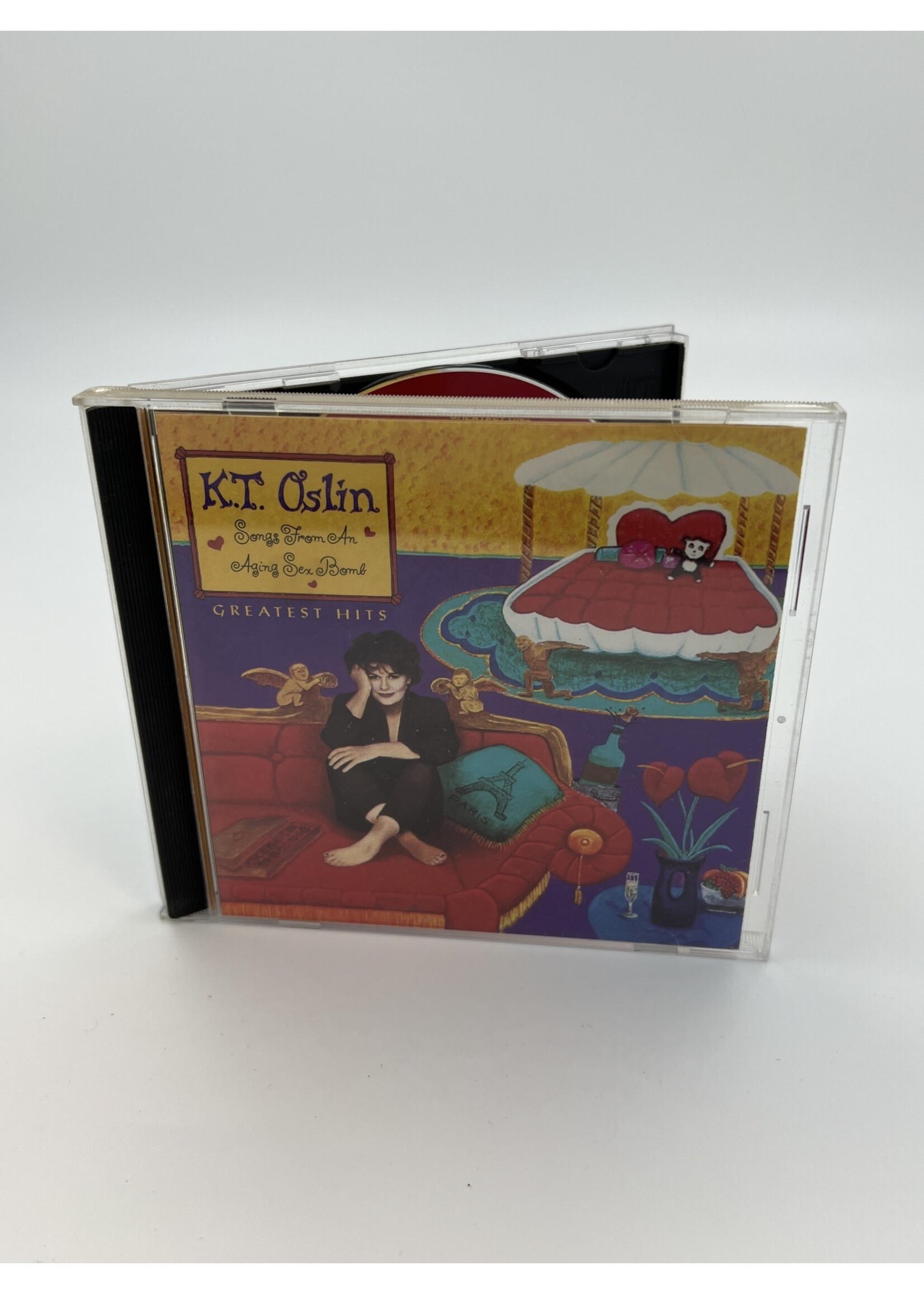 CD   KT Oslin Greatest Hits Songs From An Aging Sex Bomb CD