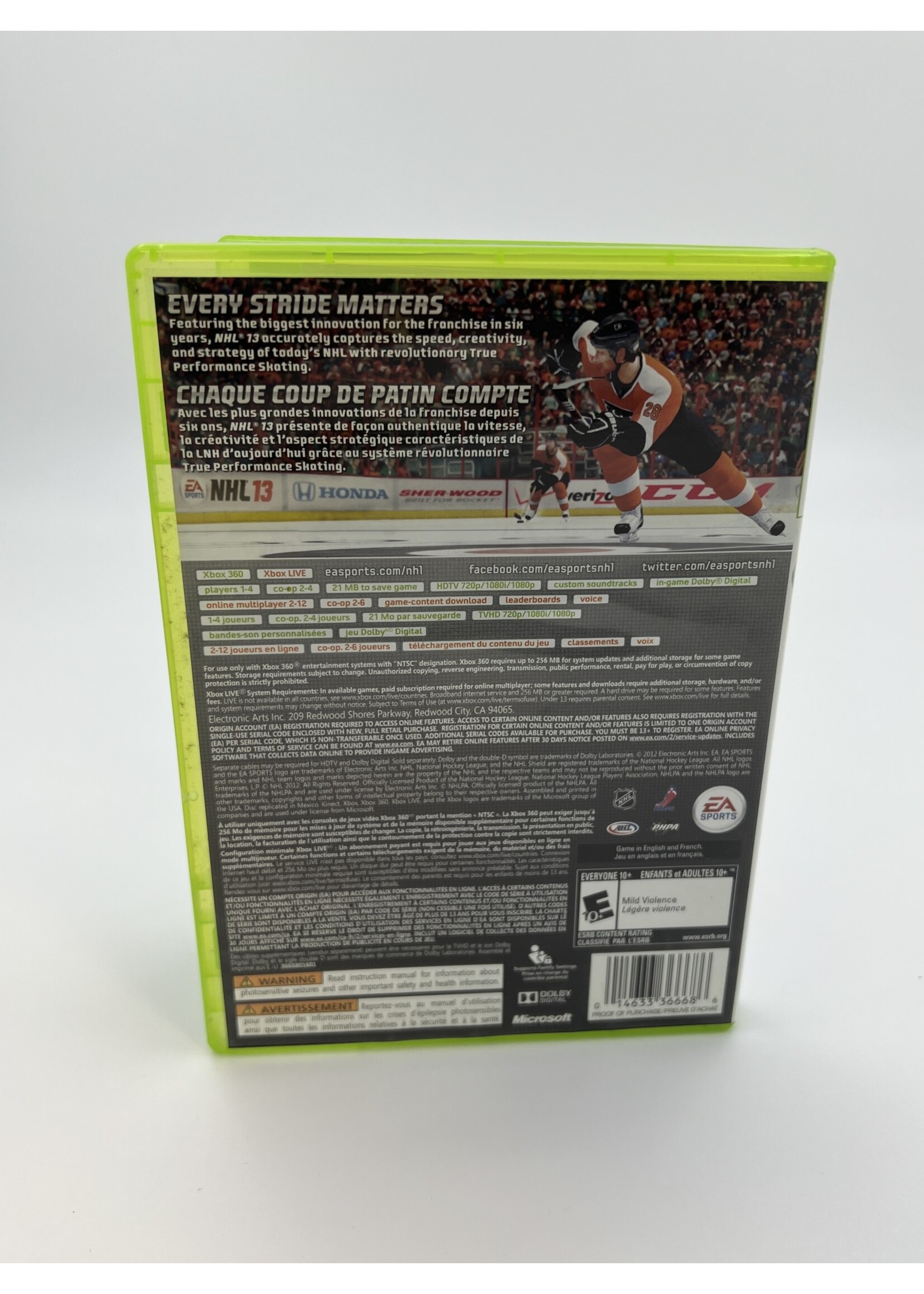 Xbox NHL 13 Xbox 360