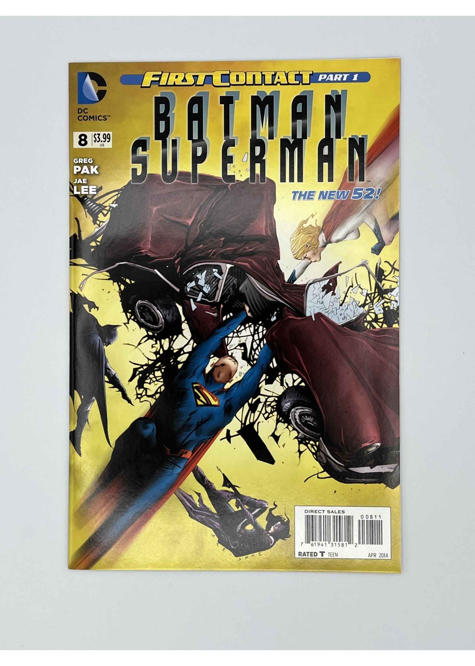 DC BATMAN / SUPERMAN #8 DC April 2014