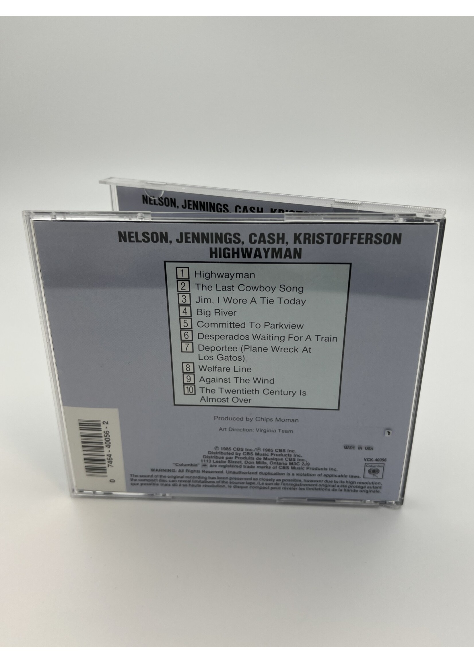 CD Nelson Jennings Cash Kristofferson Hightman CD