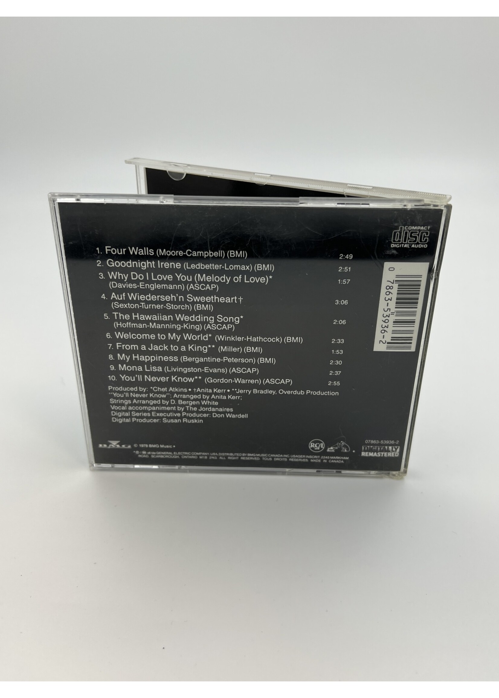 CD Jim Reeves Pure Gold Volume One CD