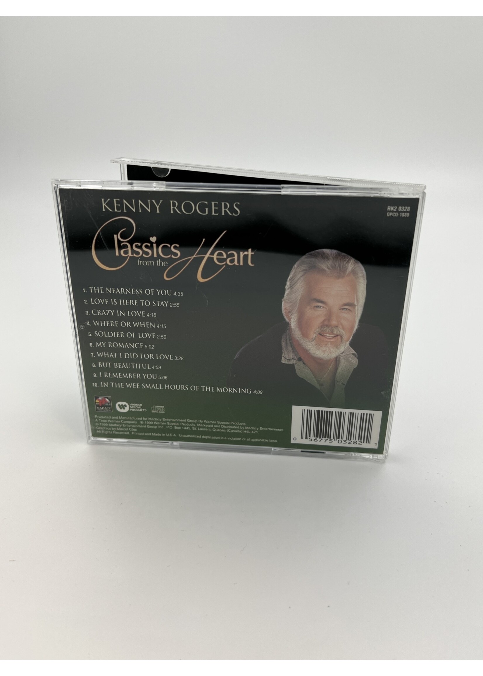 CD Kenny Rogers Classics From The Heart CD