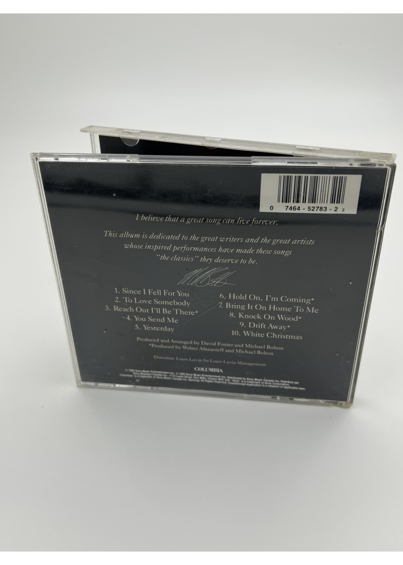 CD Michael Bolton Timeless The Classics Cd