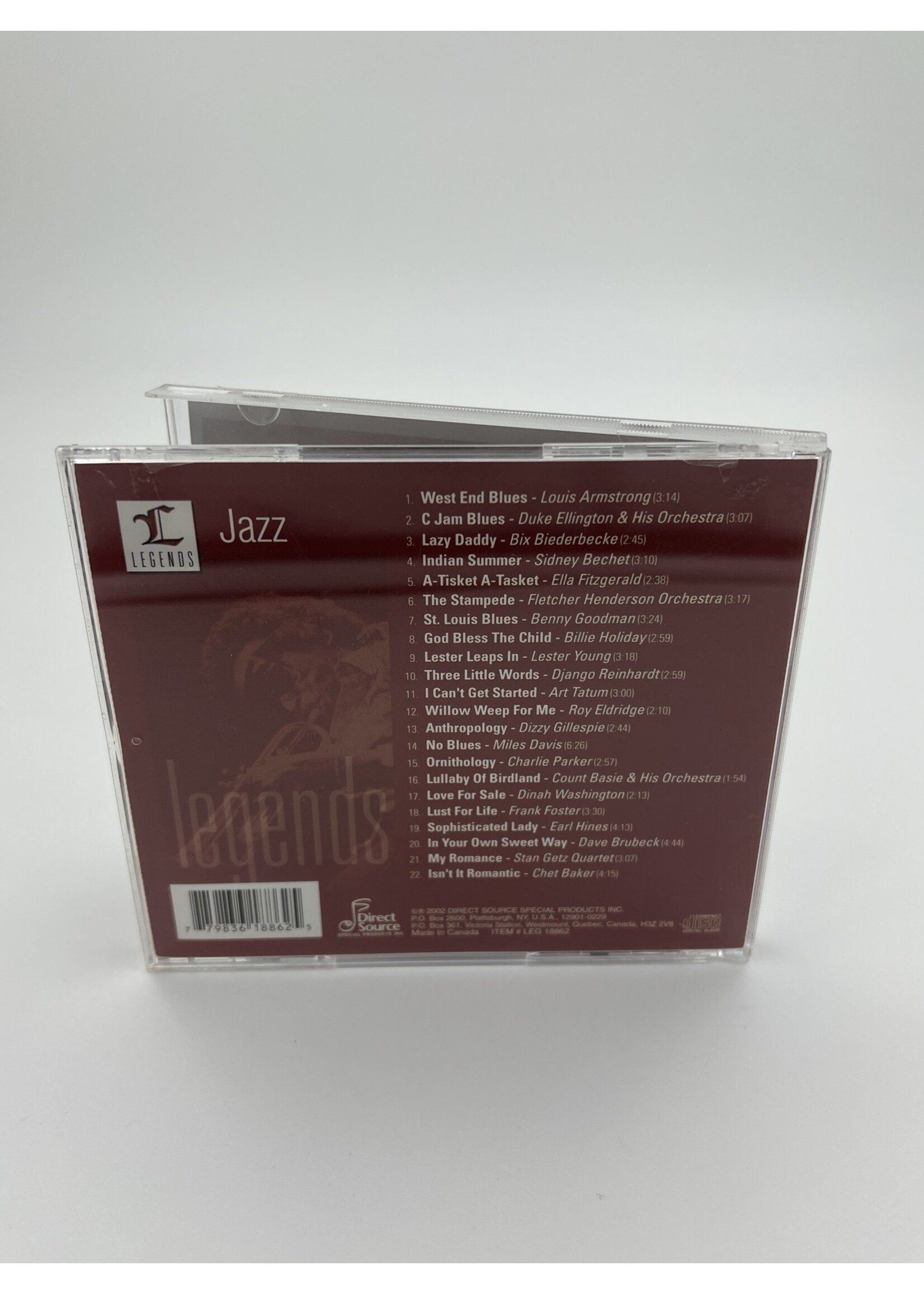 CD Jazz Legends 22 Jazz Classics CD