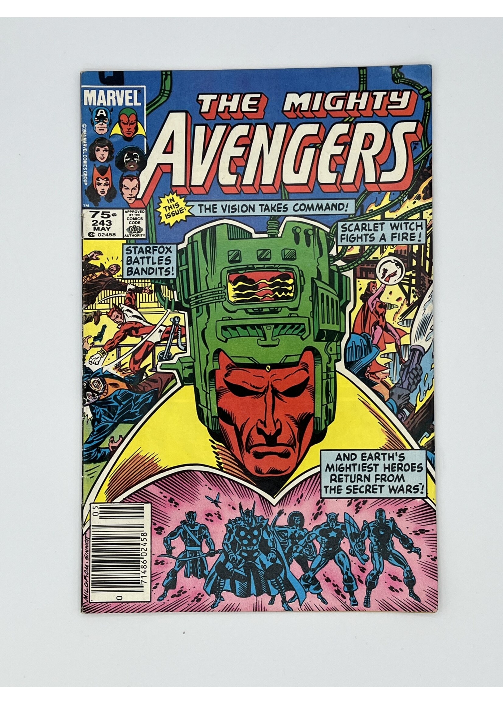 Marvel THE AVENGERS #243 Marvel May 1984