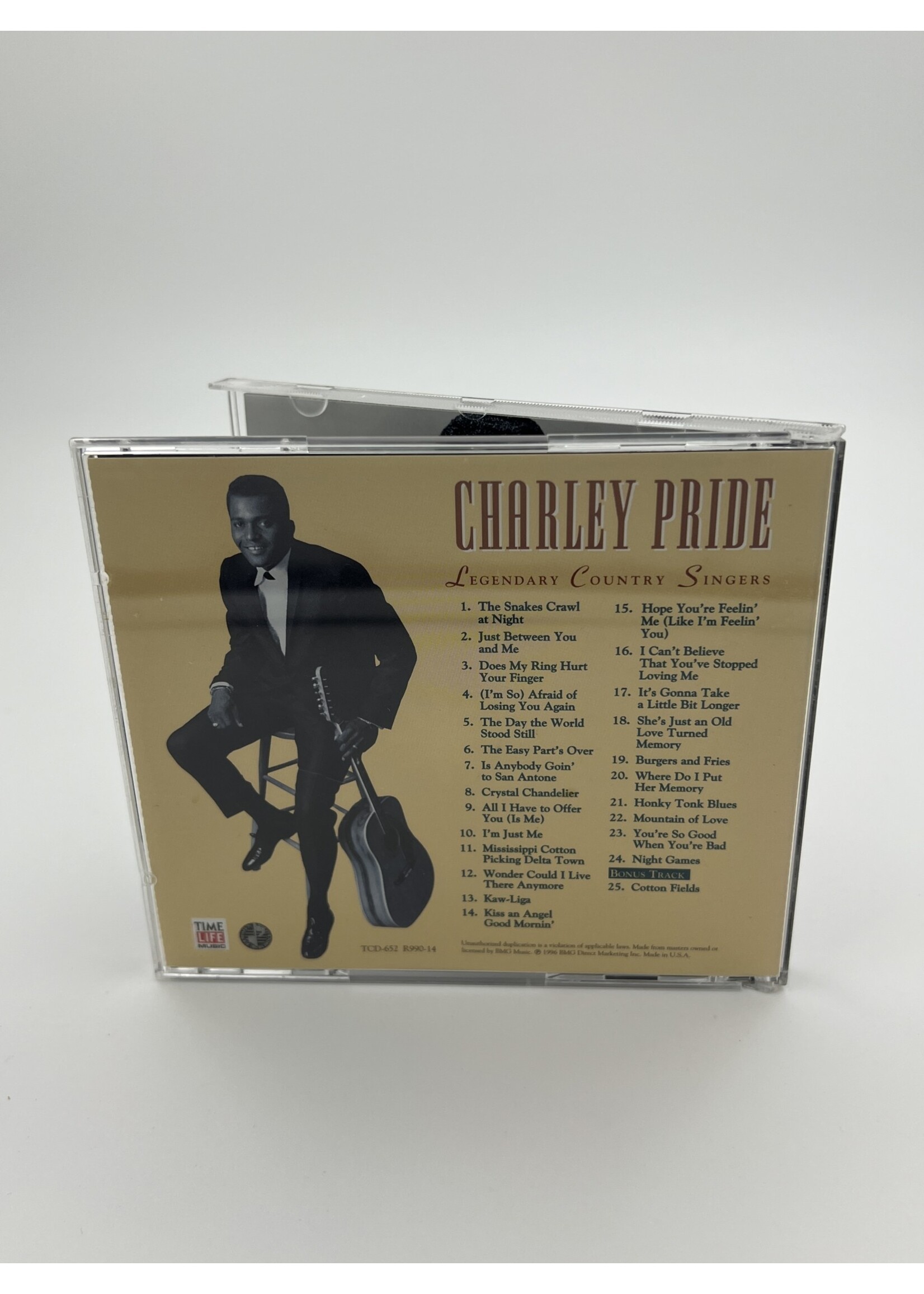 CD Charley Pride Legendary Country Singers CD