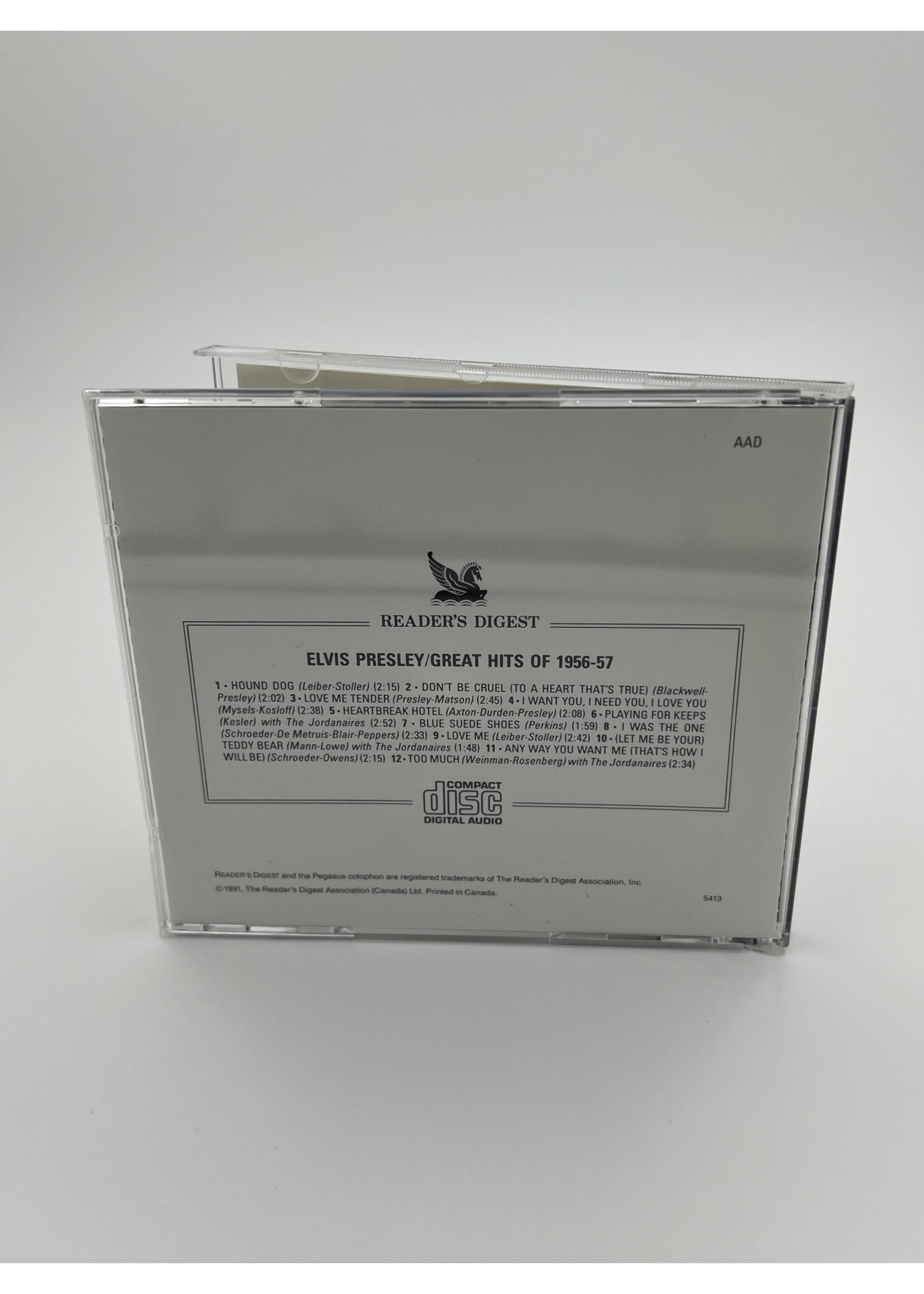 CD Elvis Presley Great Hits Of 1956 To 1957 CD