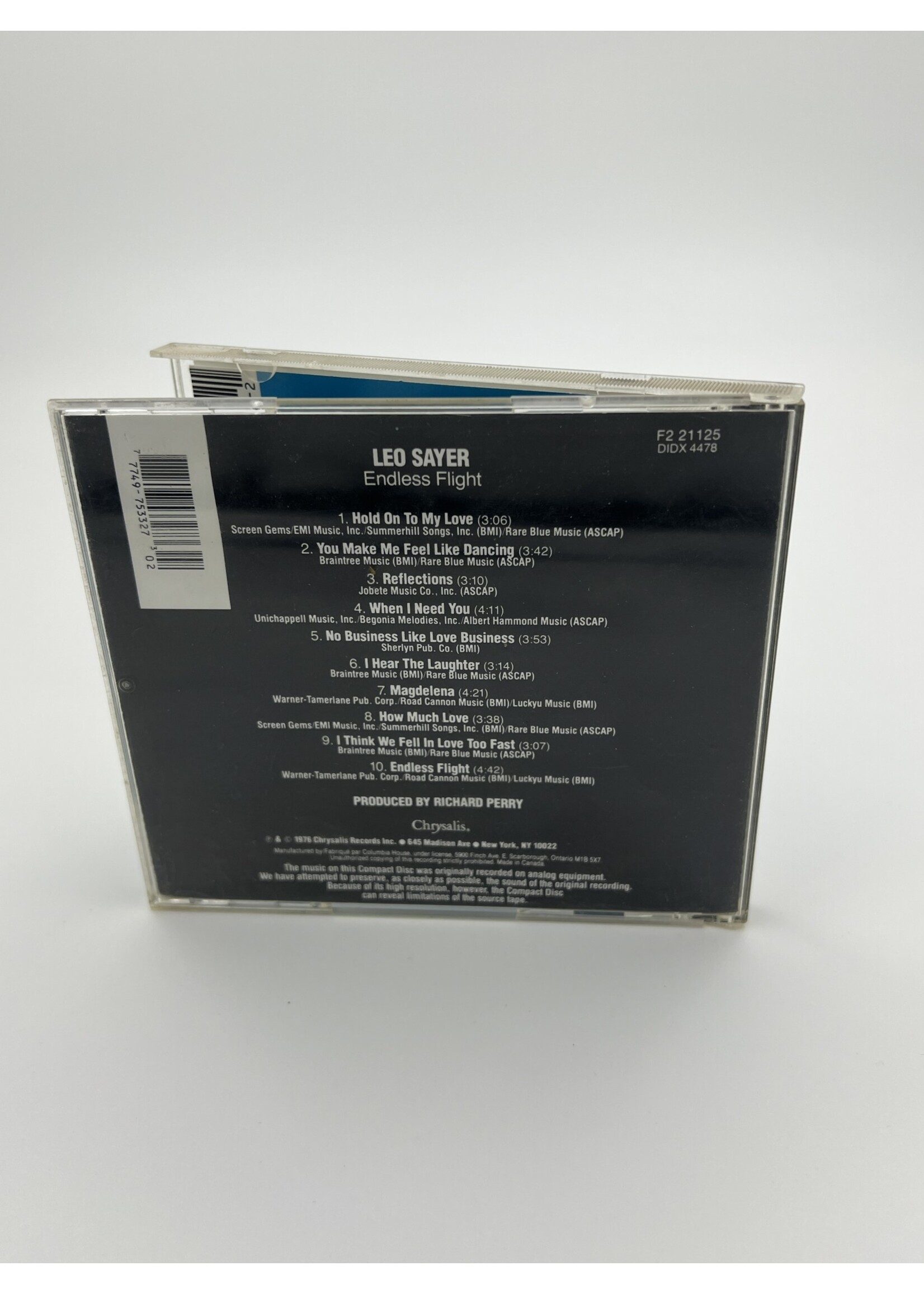 CD Leo Sayer Endless Flight CD