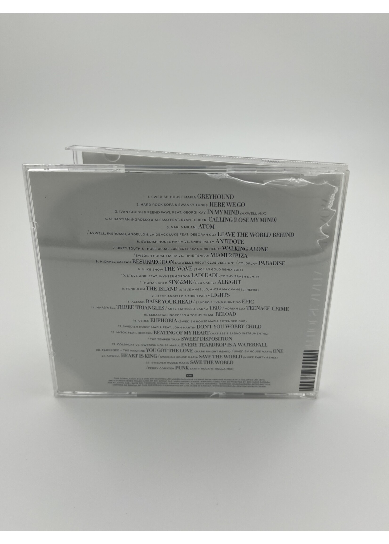 CD Swedish House Mafia Until Now CD