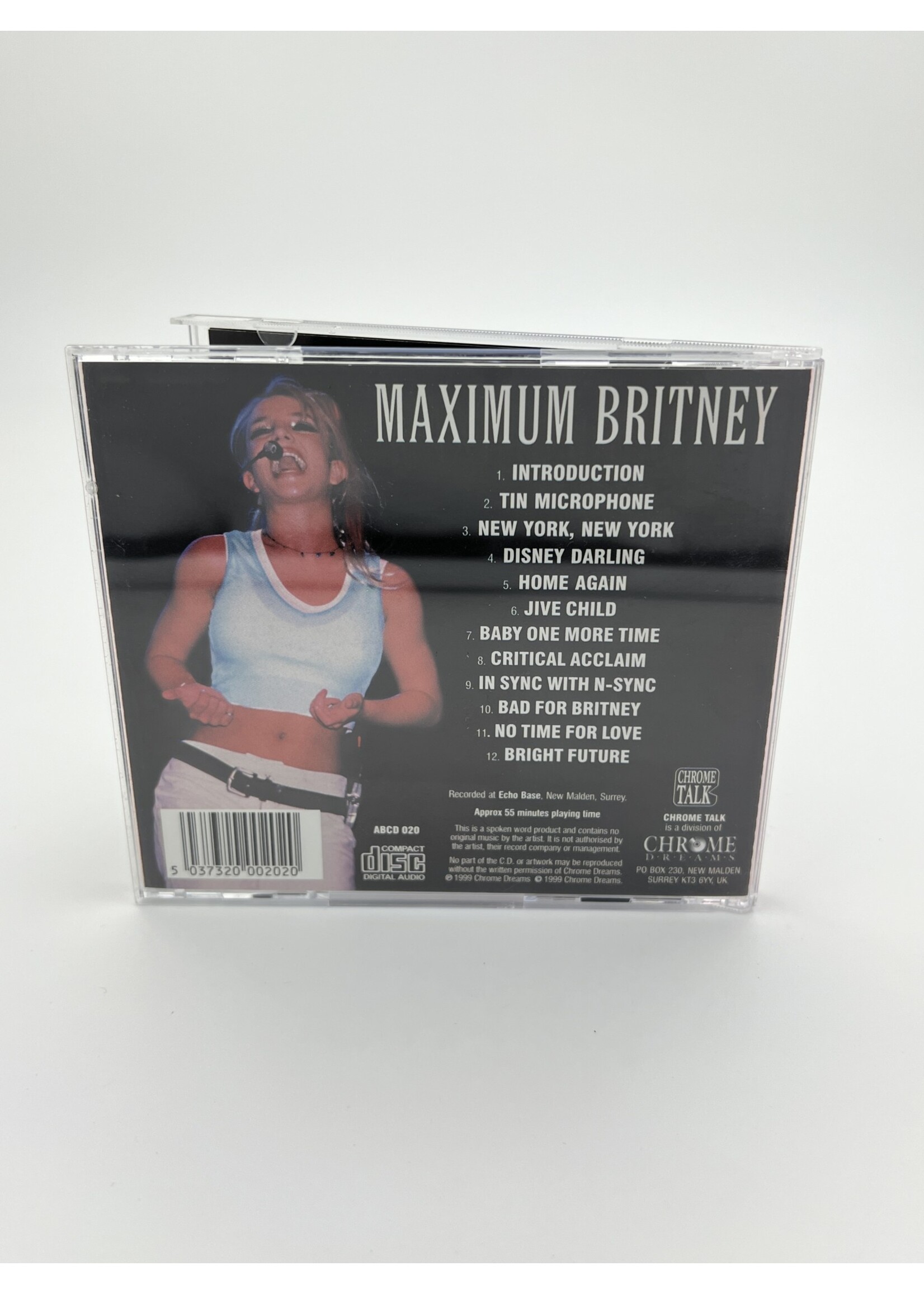 CD Maximum Britney Unauthorised Biography CD
