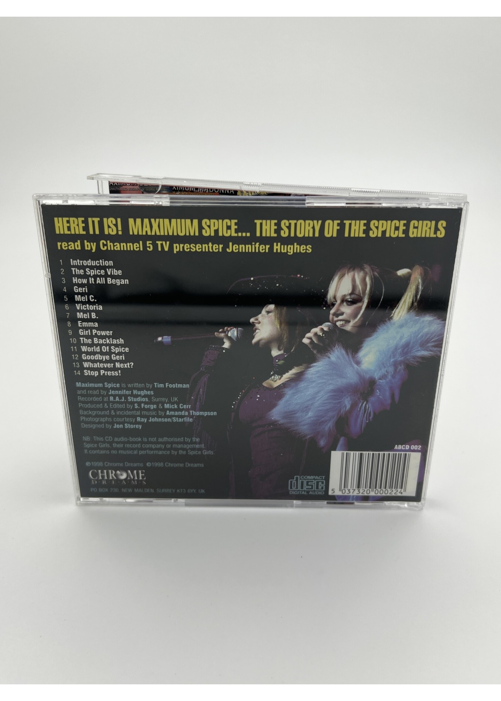 CD Maximum Spice Unauthorised Biography CD