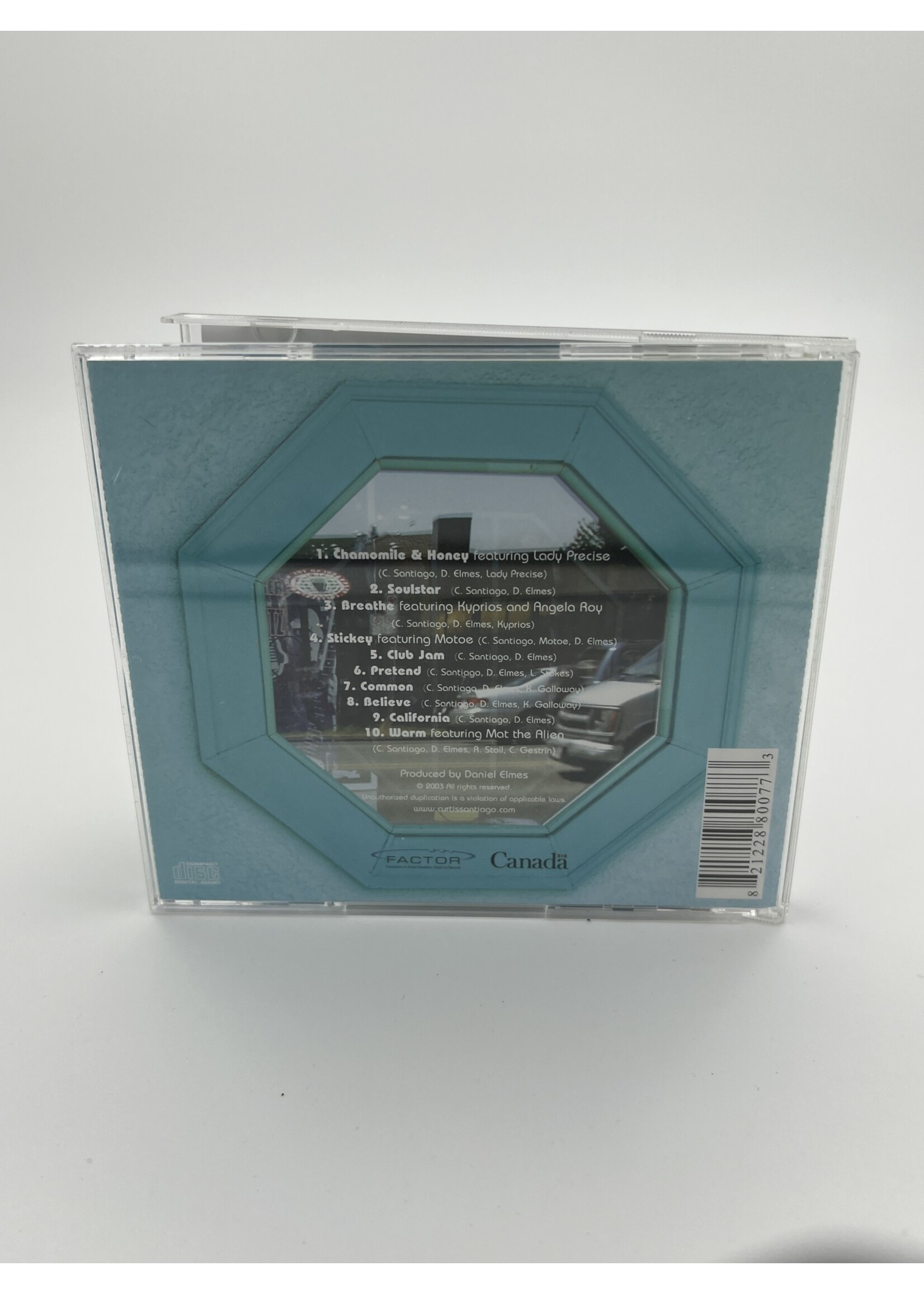 CD Curtis Santiago Portrait Of An Artist CD