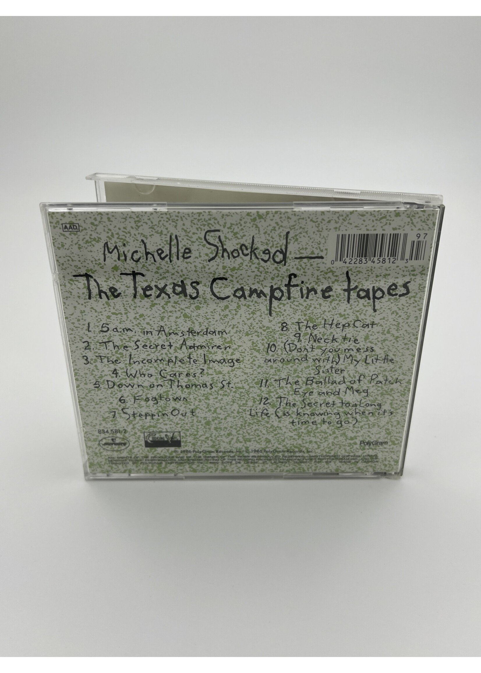 CD Michelle Shocked The Texas Campfire Tapes CD