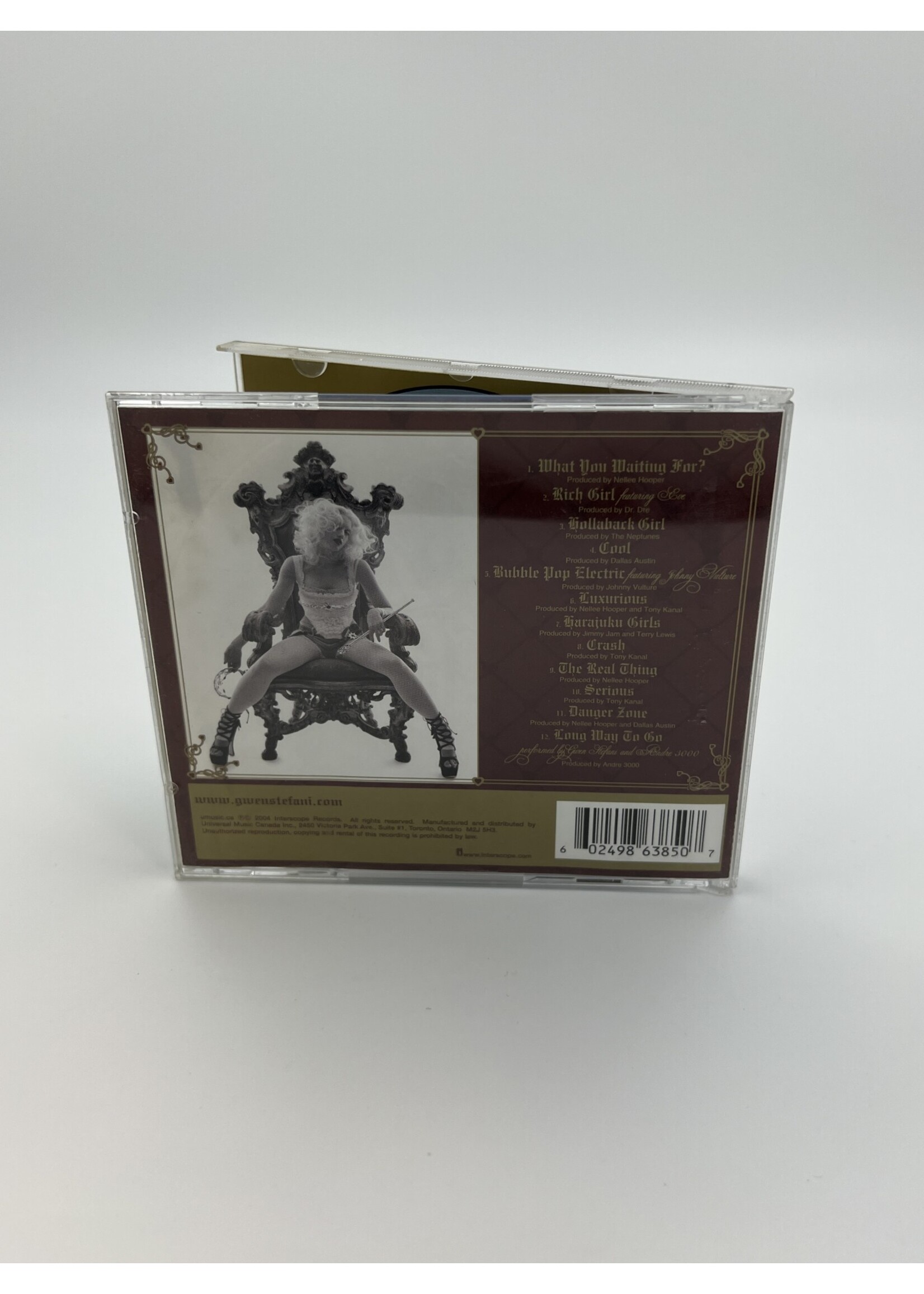 CD Gwen Stefani Love Angel Music Baby CD