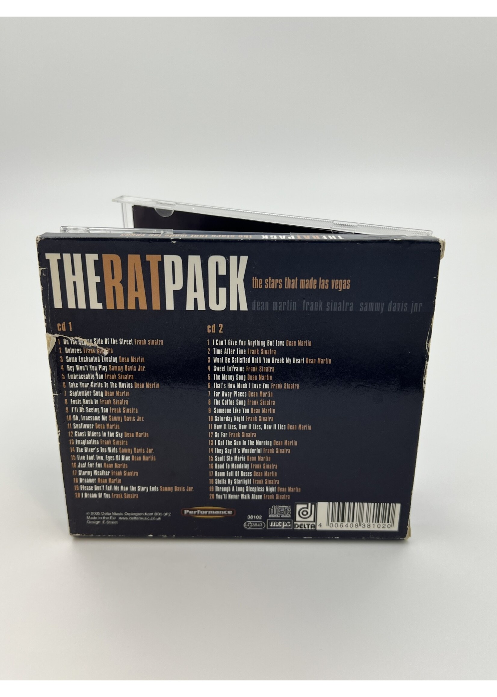 CD The Rat Pack The Stars That Made Las Vegas 2 CD