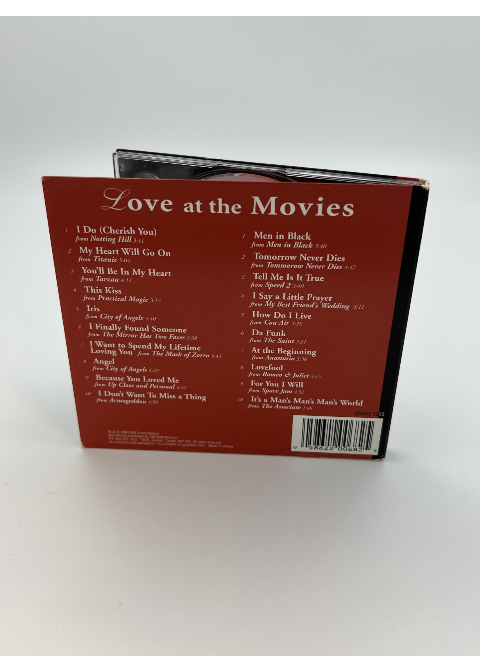 CD Love At The Movies 2 CD