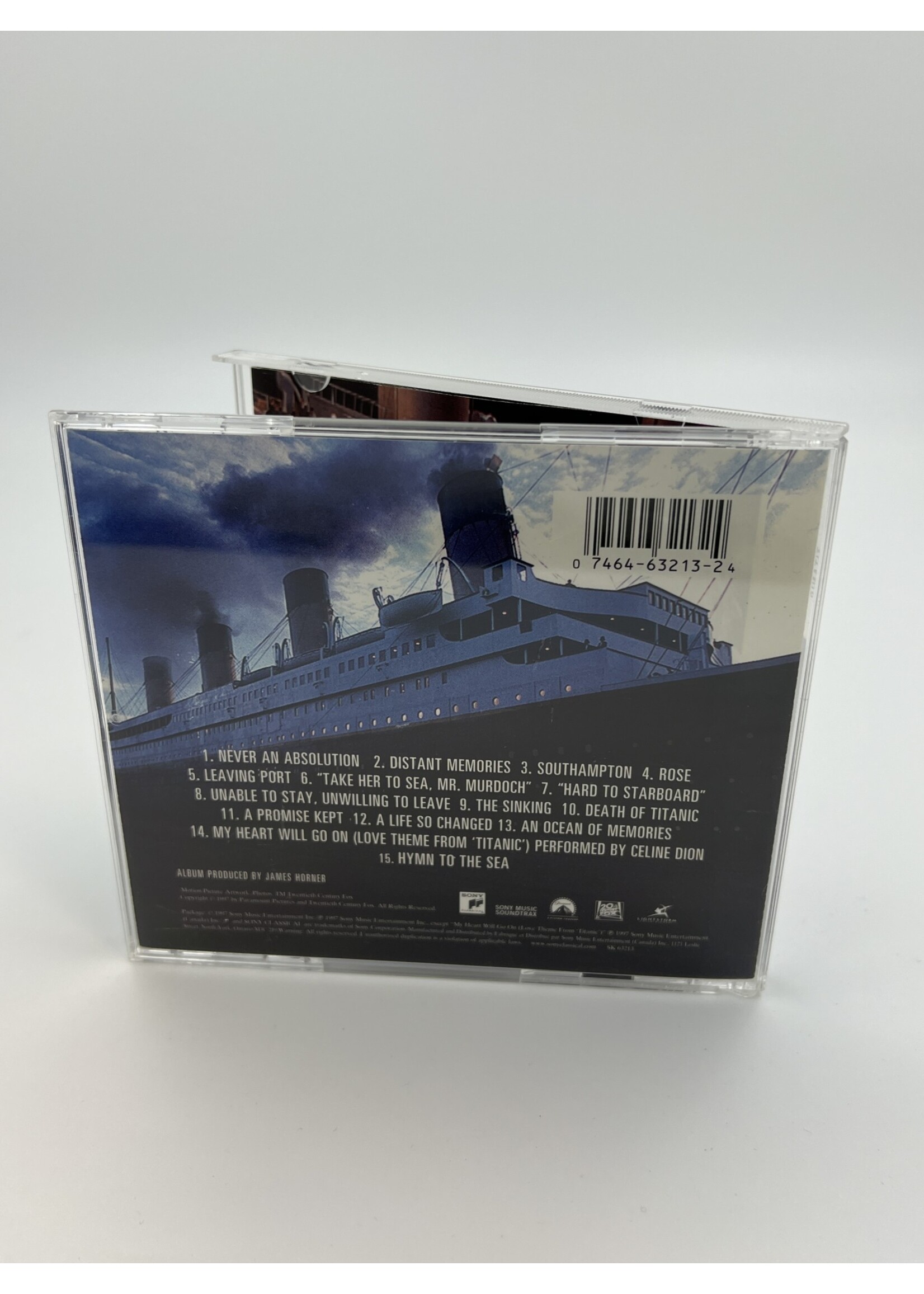 CD Titanic Motion Picture Soundtrack Cd