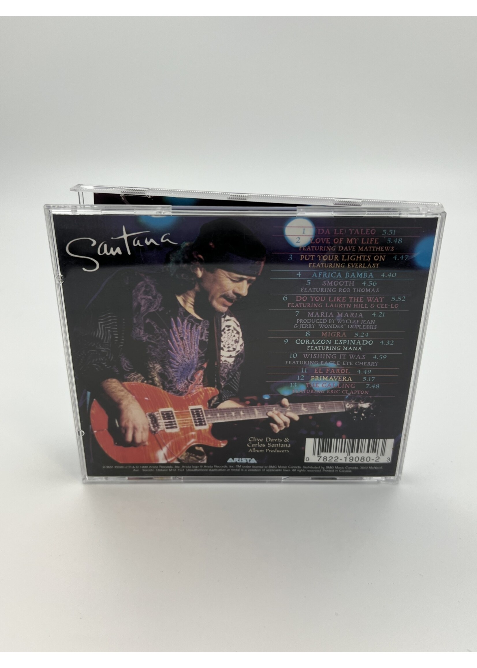 CD Santana Supernatural Cd