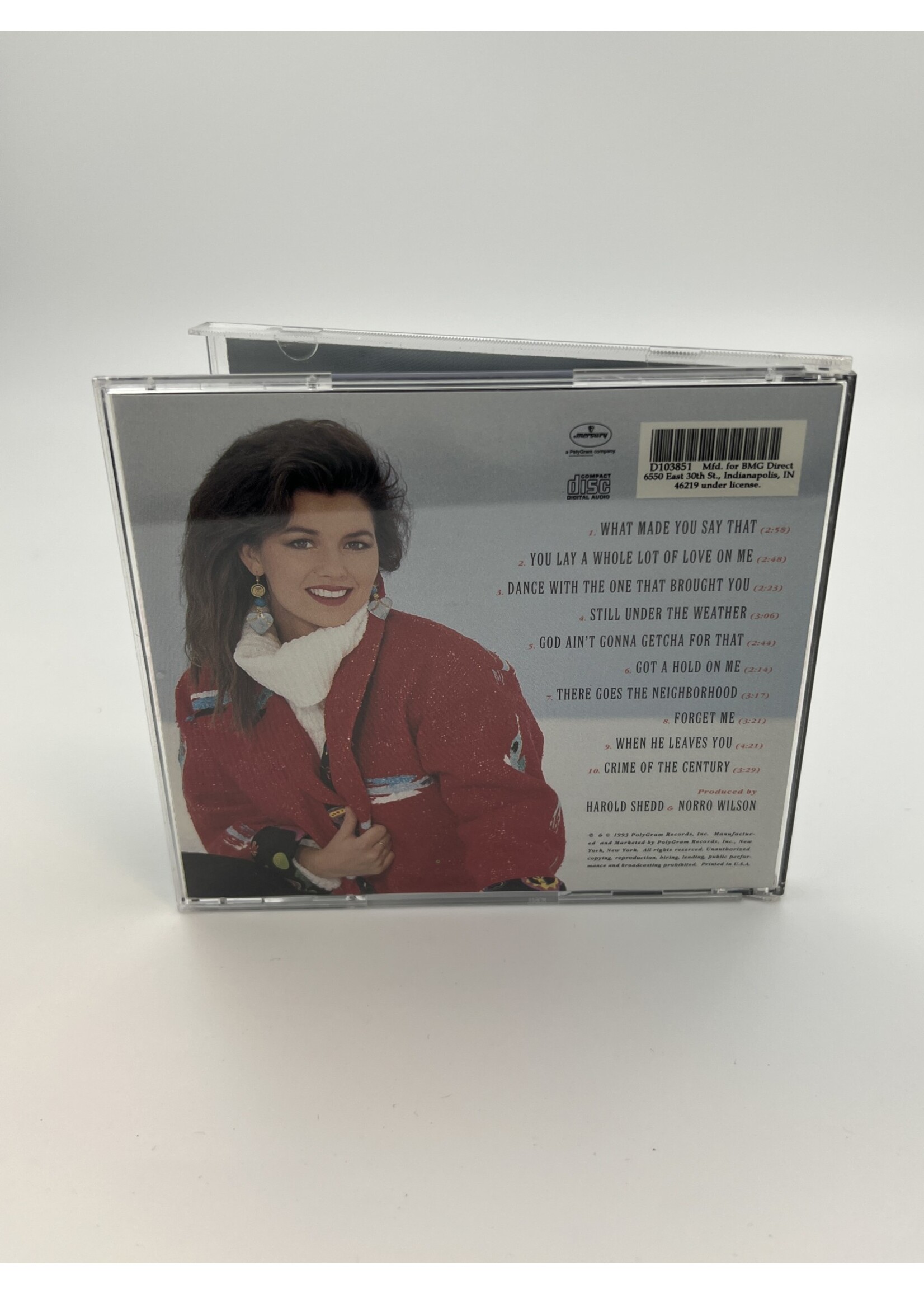 CD Shania Twain Self Titled CD