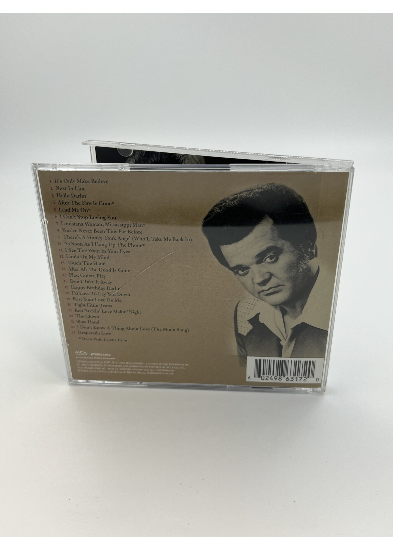 CD Conway Twitty 25 Number Ones CD