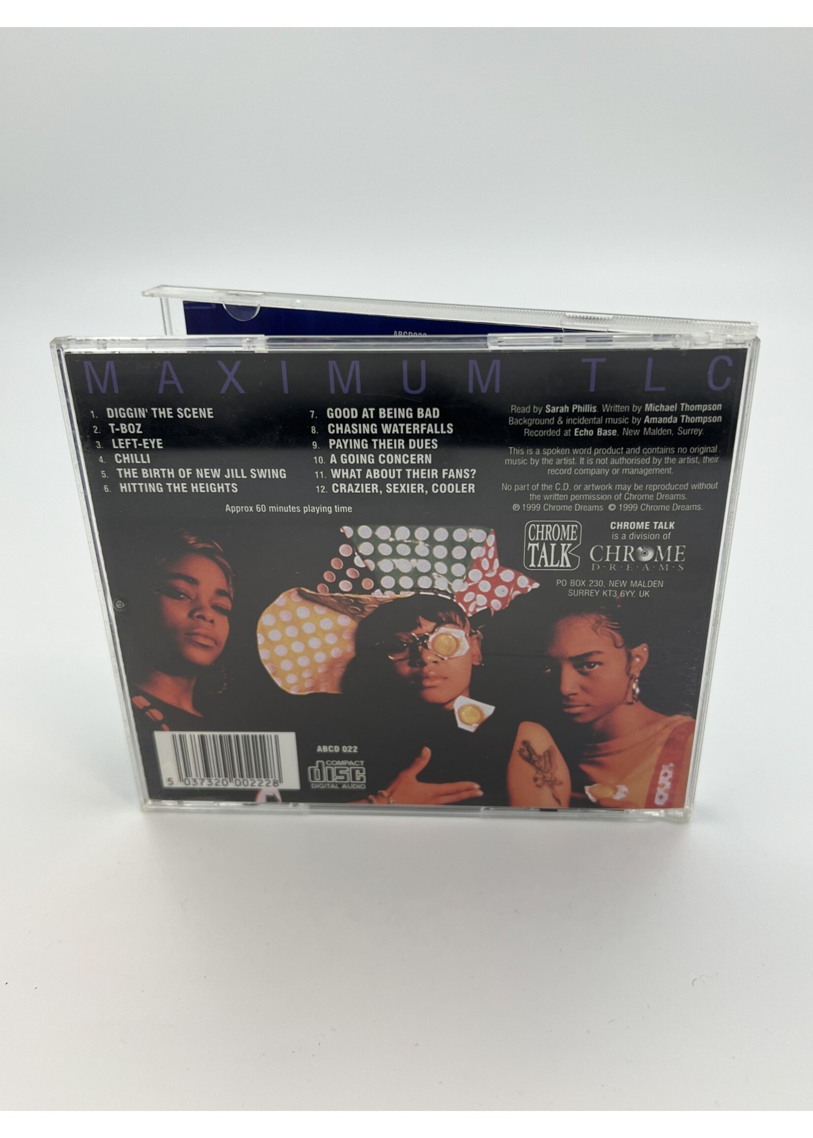 CD Maximum TLC Unauthorised Biography CD