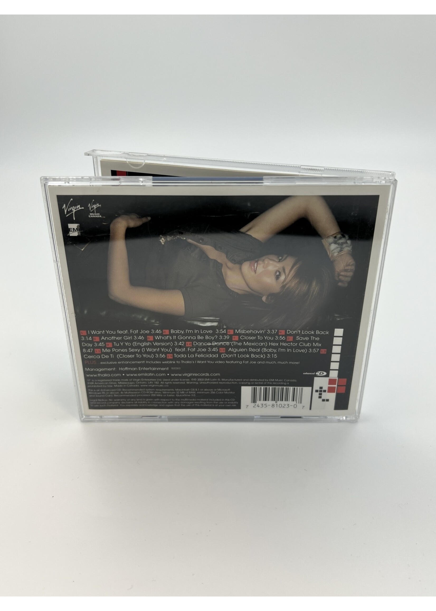 CD Thalia Self Titled CD