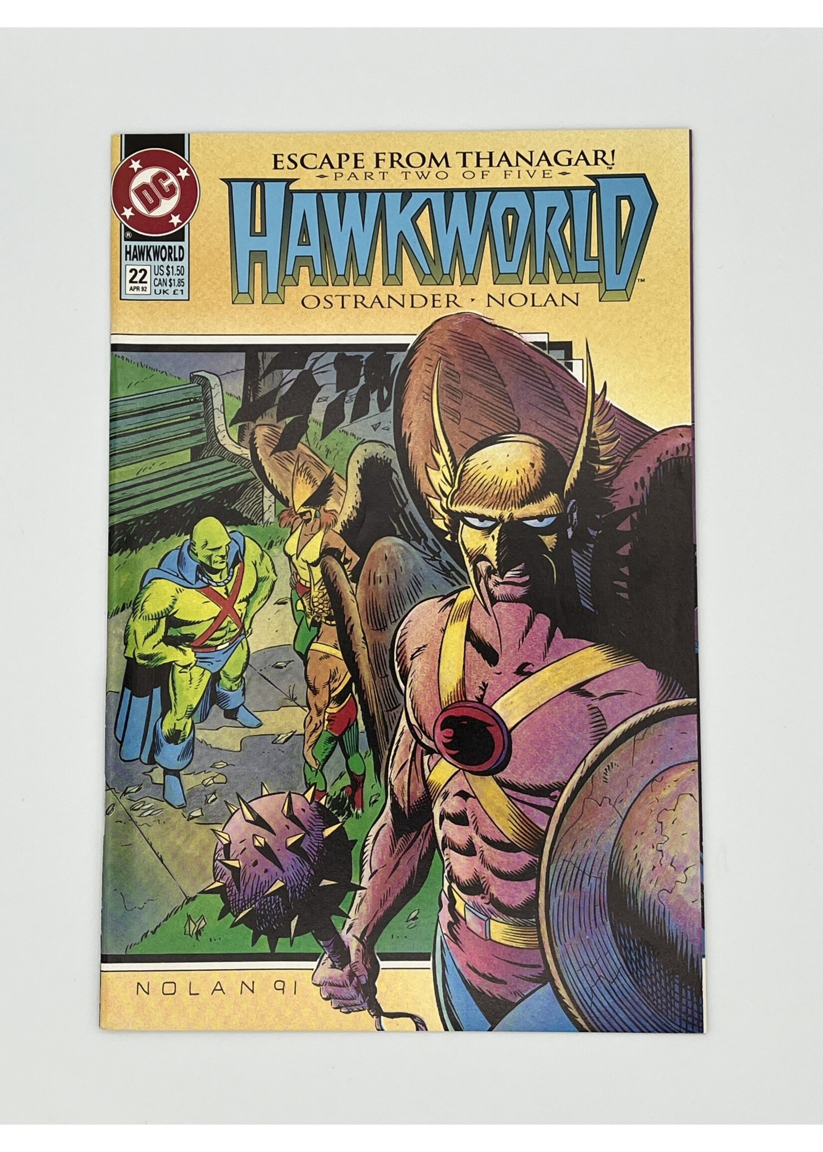 DC HAWKWORLD #22 DC April 1992