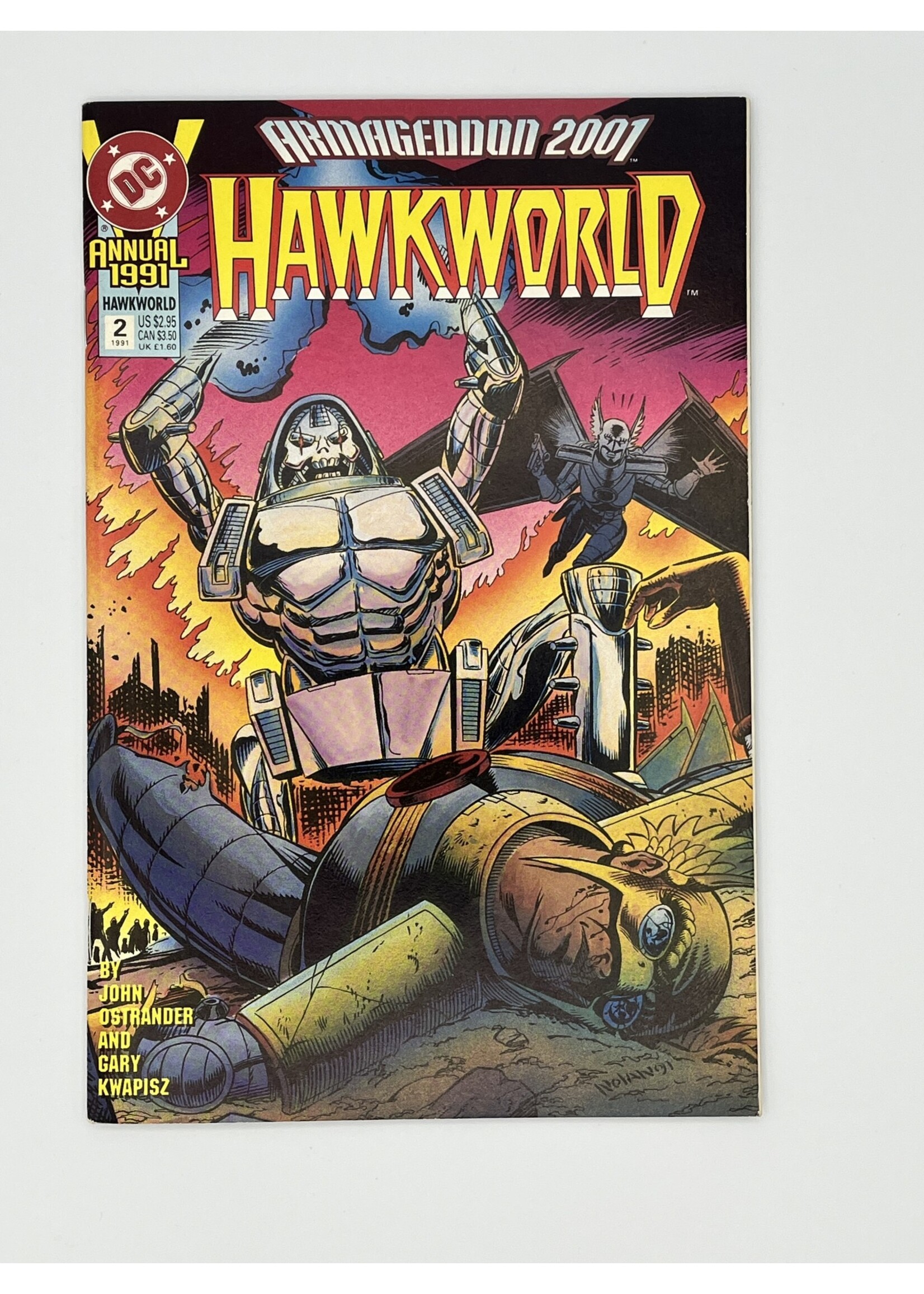 DC HAWKWORLD ANNUAL #2 DC July 1991